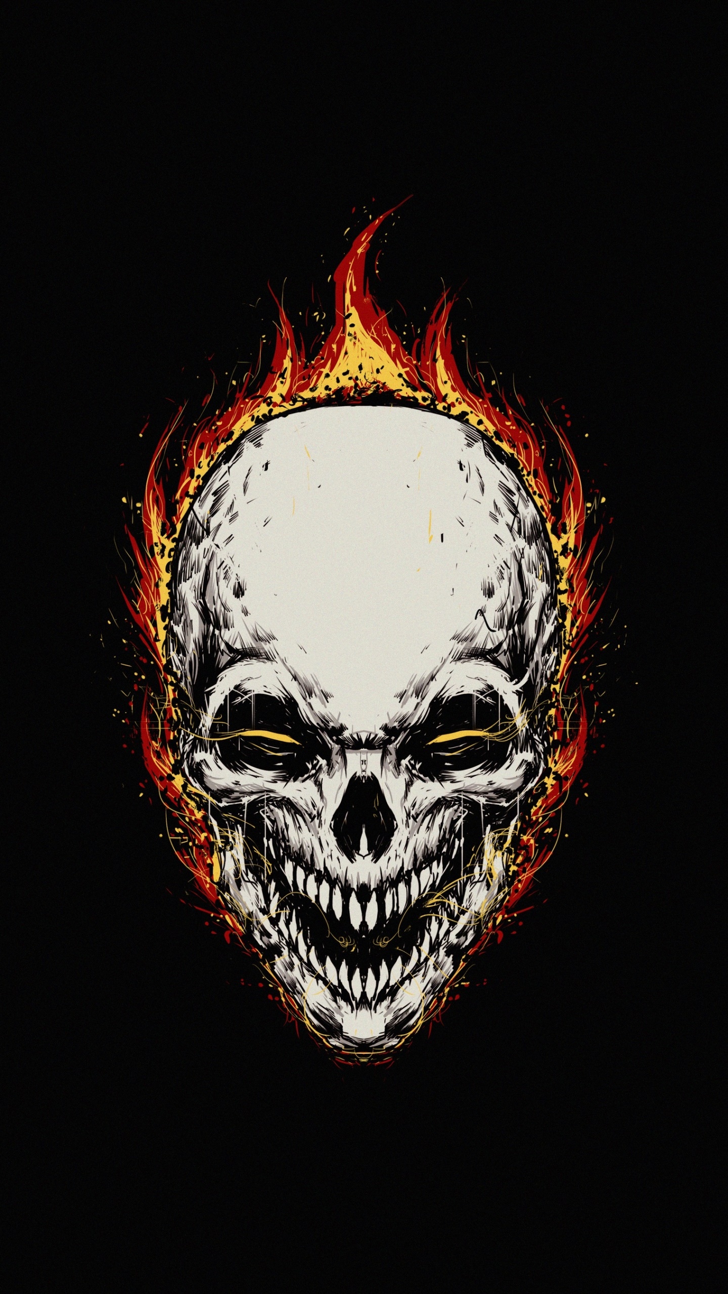Comics Ghost Rider, 1440x2560, Phone HD Wallpaper