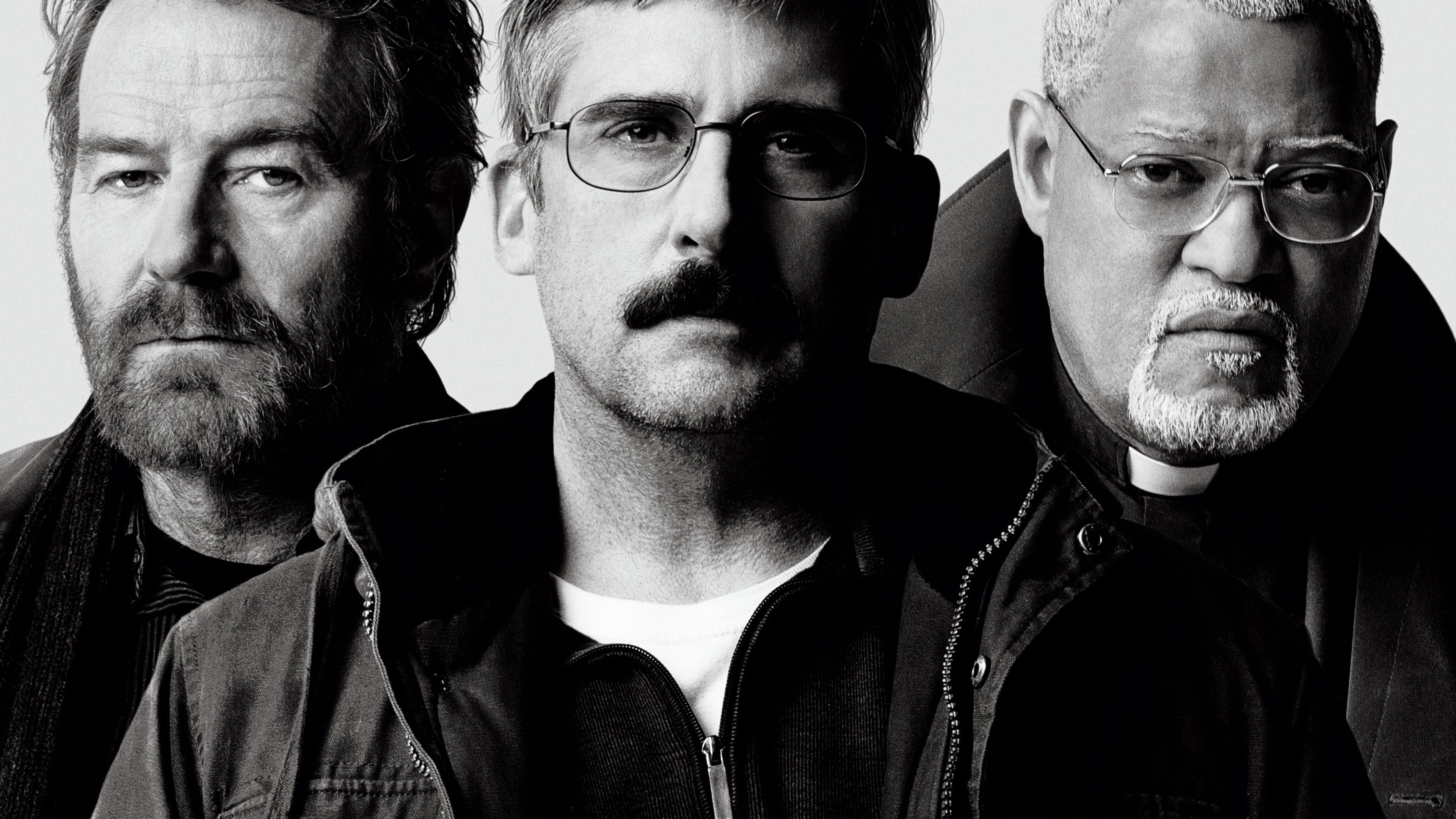 Last Flag Flying, Bryan Cranston, Laurence Fishburne, Steve Carell, poster, 4K, HD Wallpaper