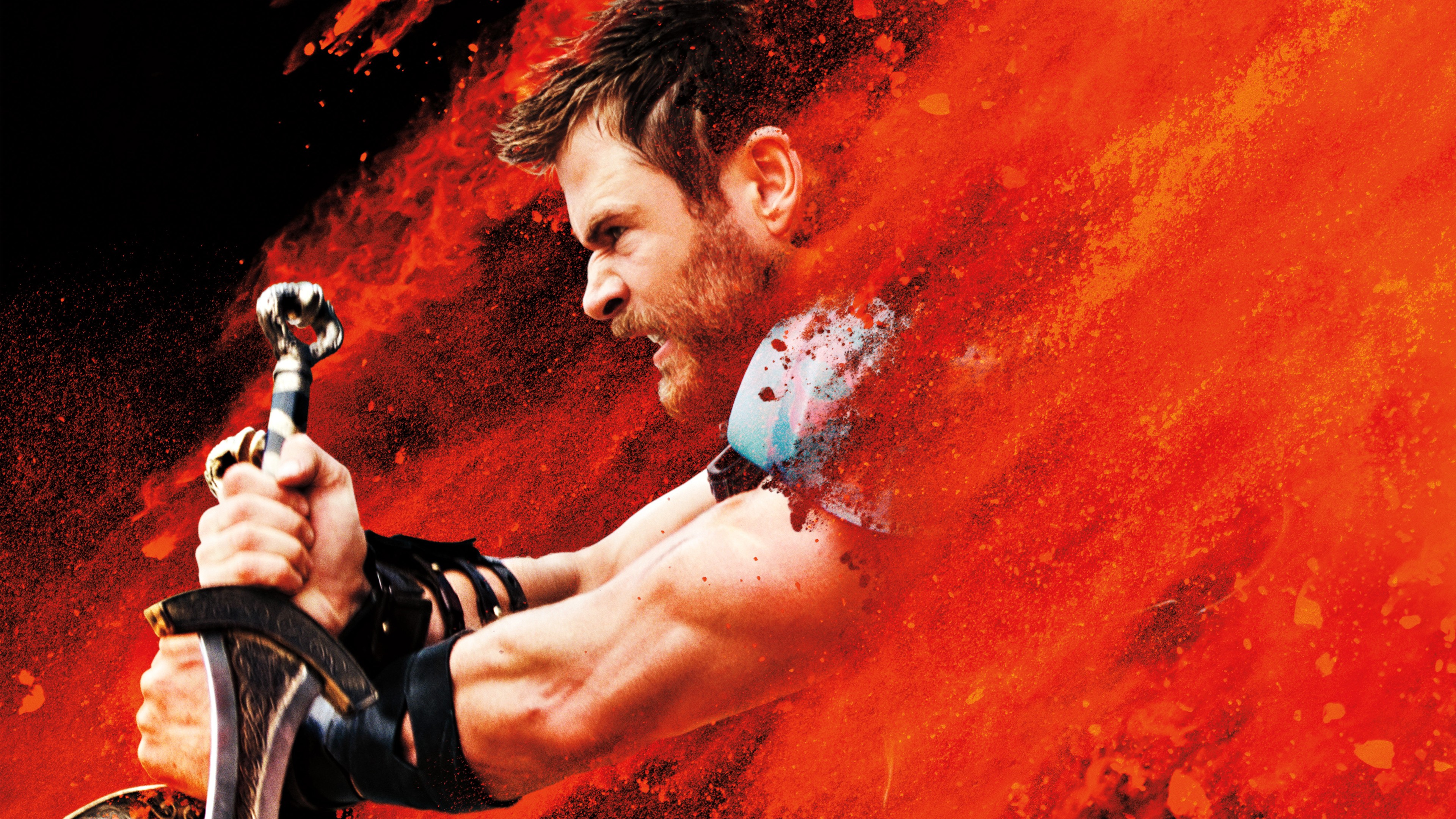 Thor: Ragnarok, Chris Hemsworth, poster, 4k, HD Wallpaper