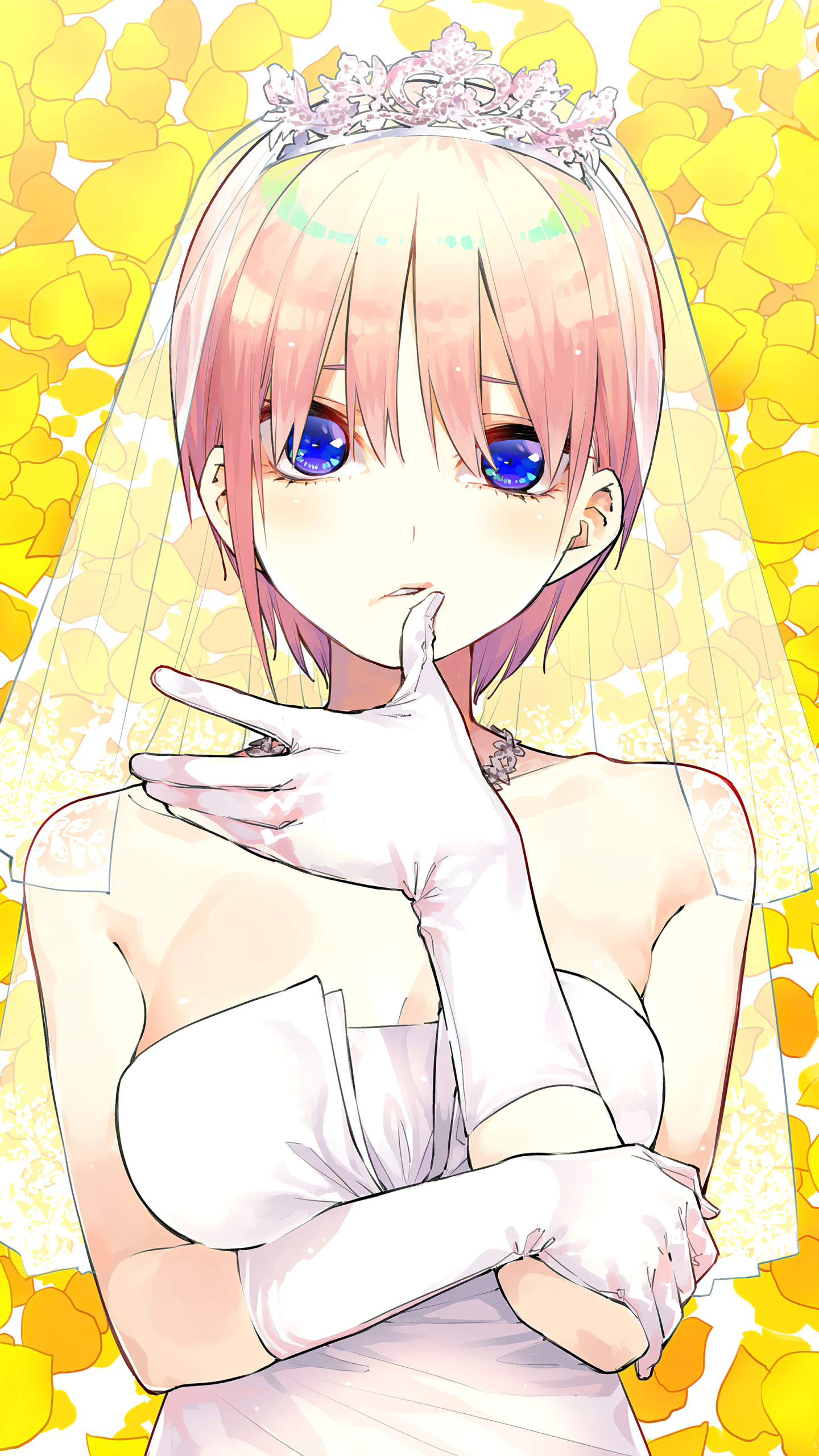 Anime The Quintessential Quintuplets, Ichika Nakano, 5-Toubun No Hanayome, 1440x2560, Phone HD Wallpaper