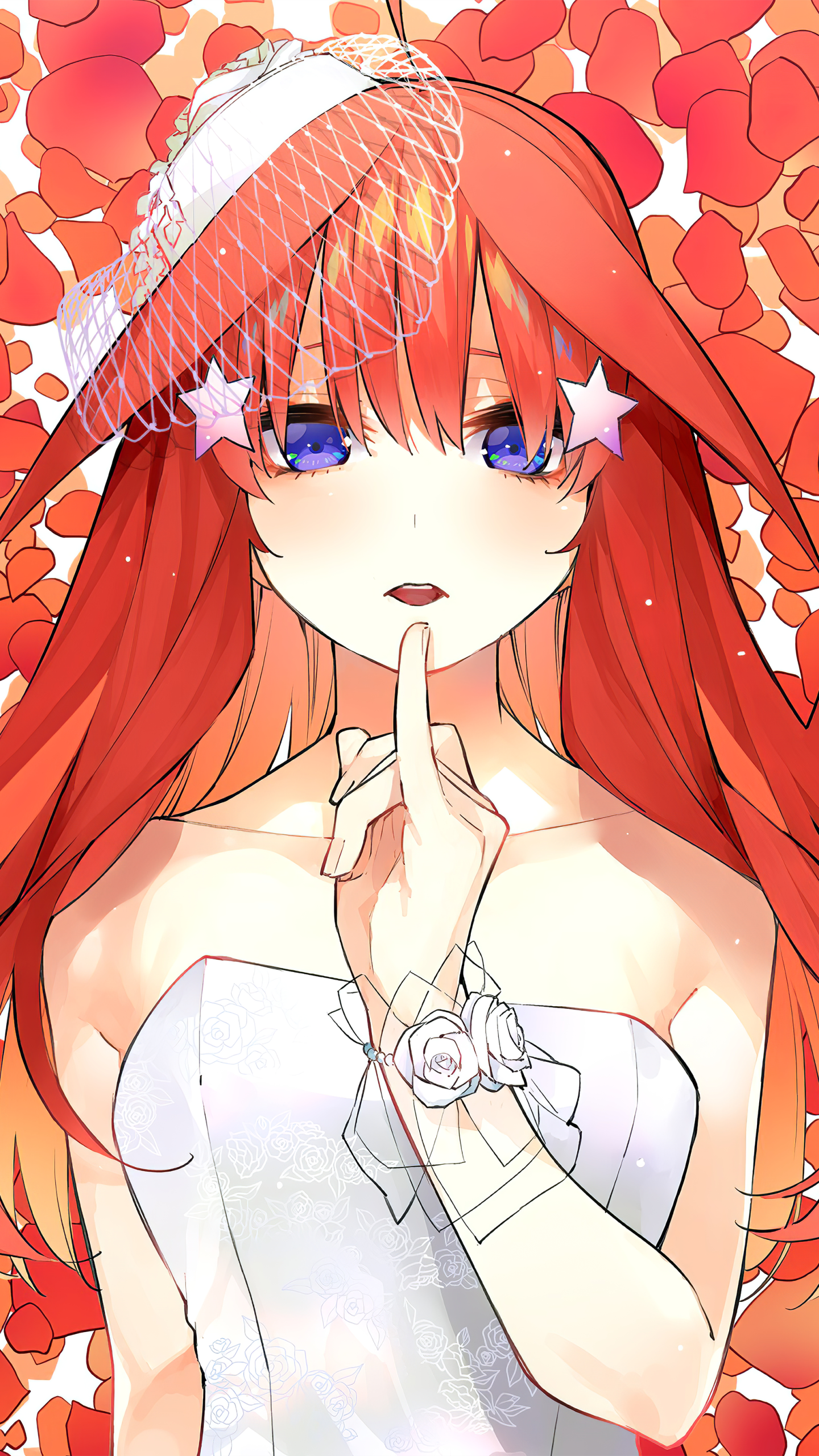 Anime The Quintessential Quintuplets, Gotoubun No Hanayome, Itsuki Nakano, 1440x2560, Phone HD Wallpaper