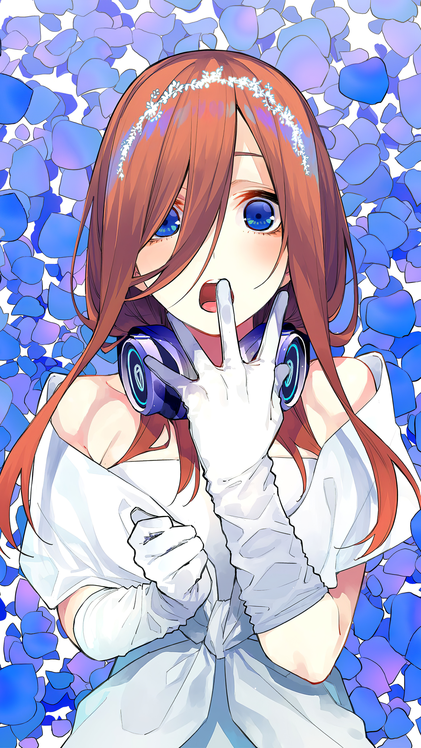 Anime The Quintessential Quintuplets, 5-Toubun No Hanayome, Miku Nakano, 1440x2560, Phone HD Wallpaper