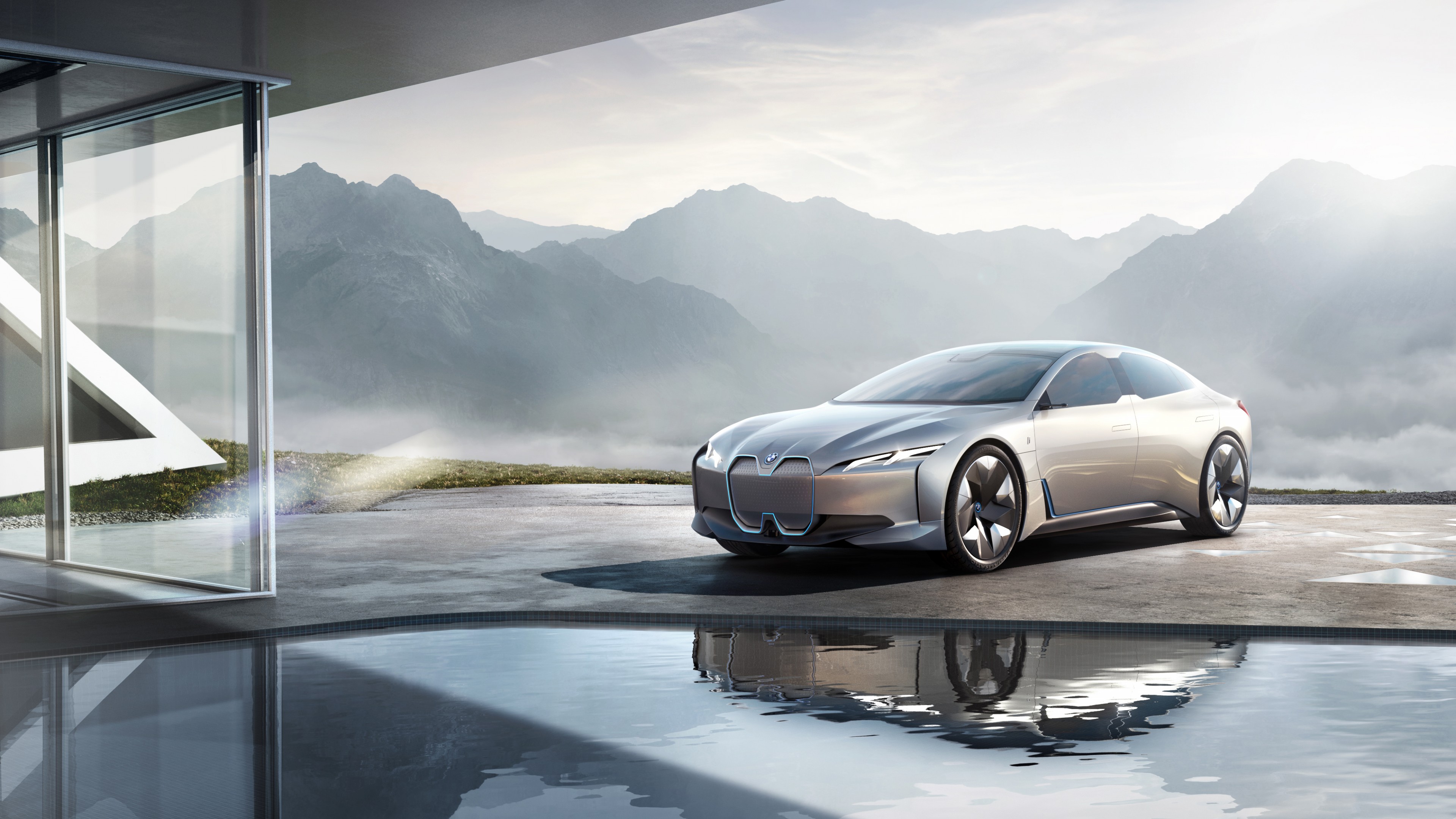 BMW i Vision Dynamics, electric car, 4k, HD Wallpaper