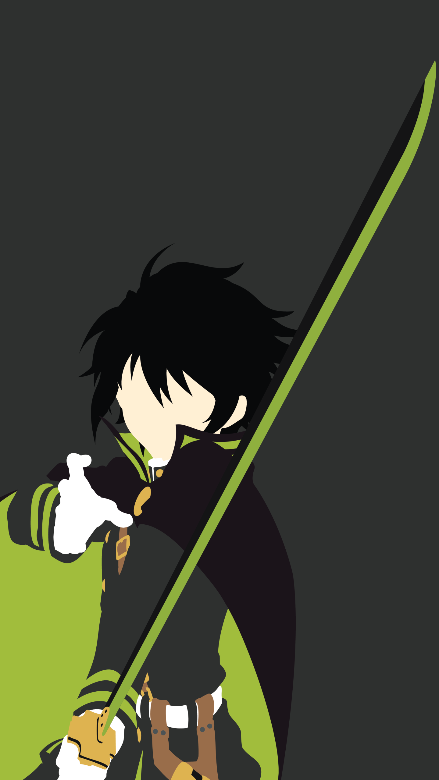 Anime Seraph of the End, Yūichirō Hyakuya, 1440x2560, Phone HD Wallpaper