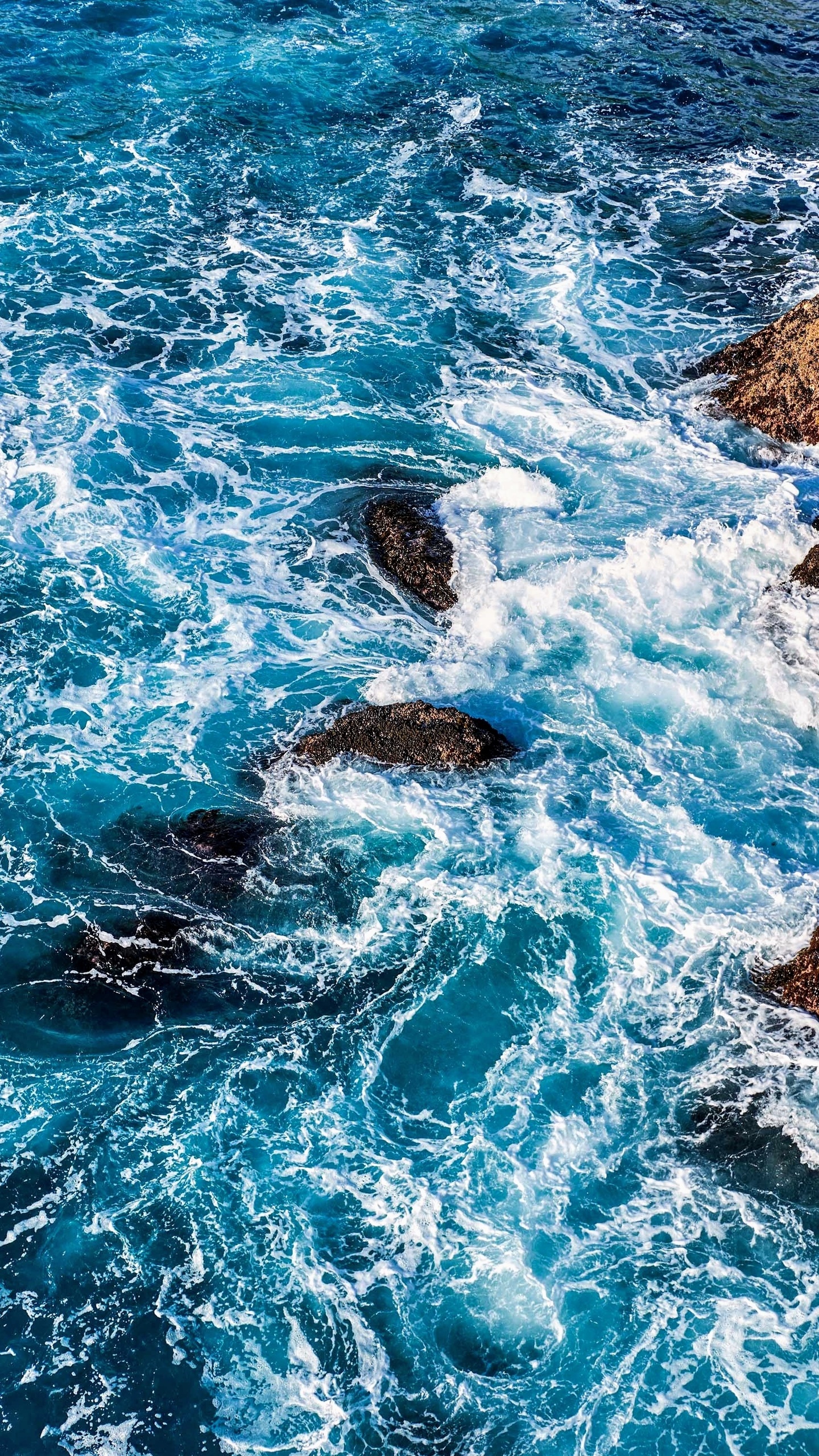Earth Ocean, 1440x2560, Phone HD Wallpaper
