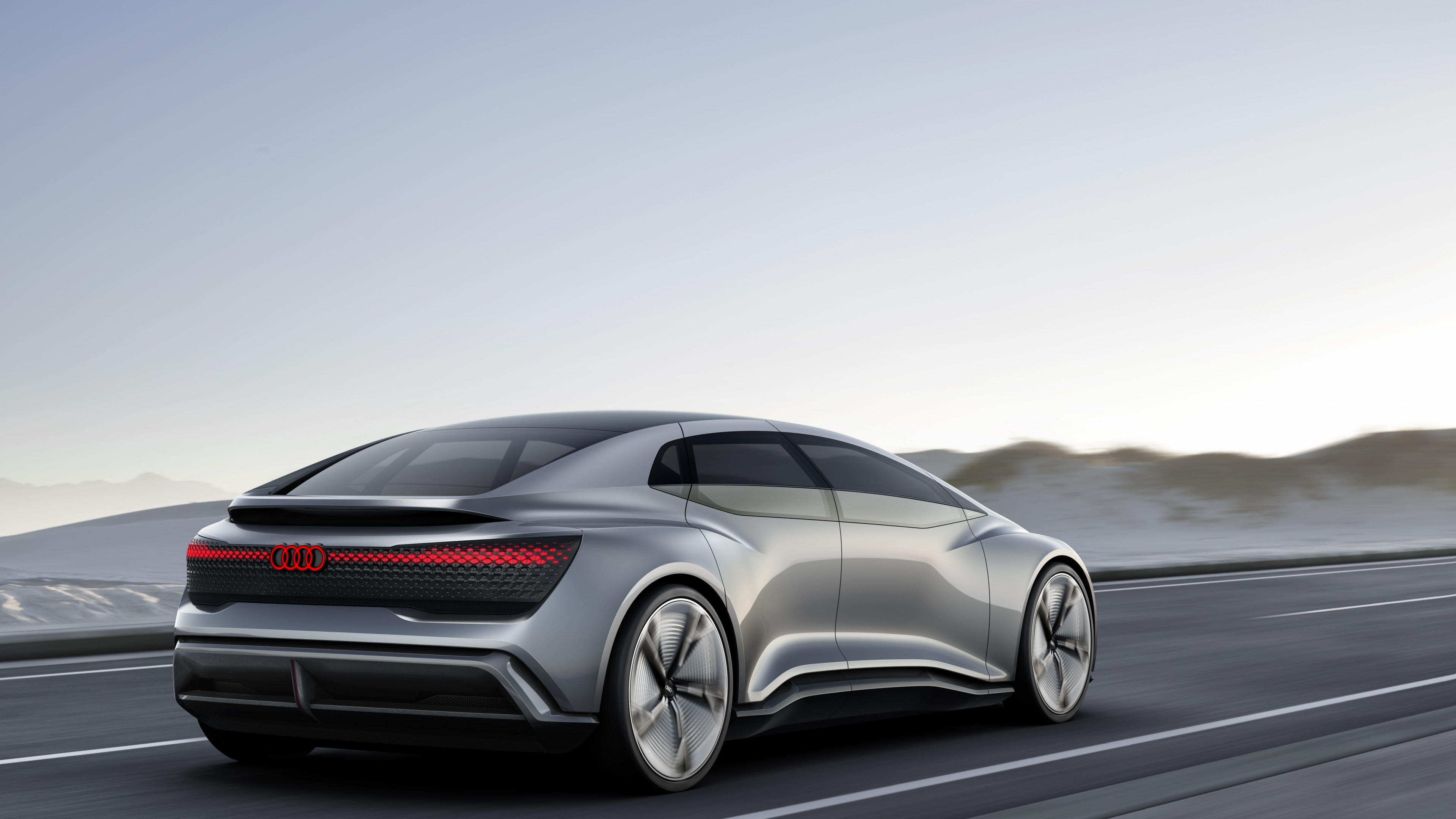 Audi Aicon, electric car, 4K, HD Wallpaper