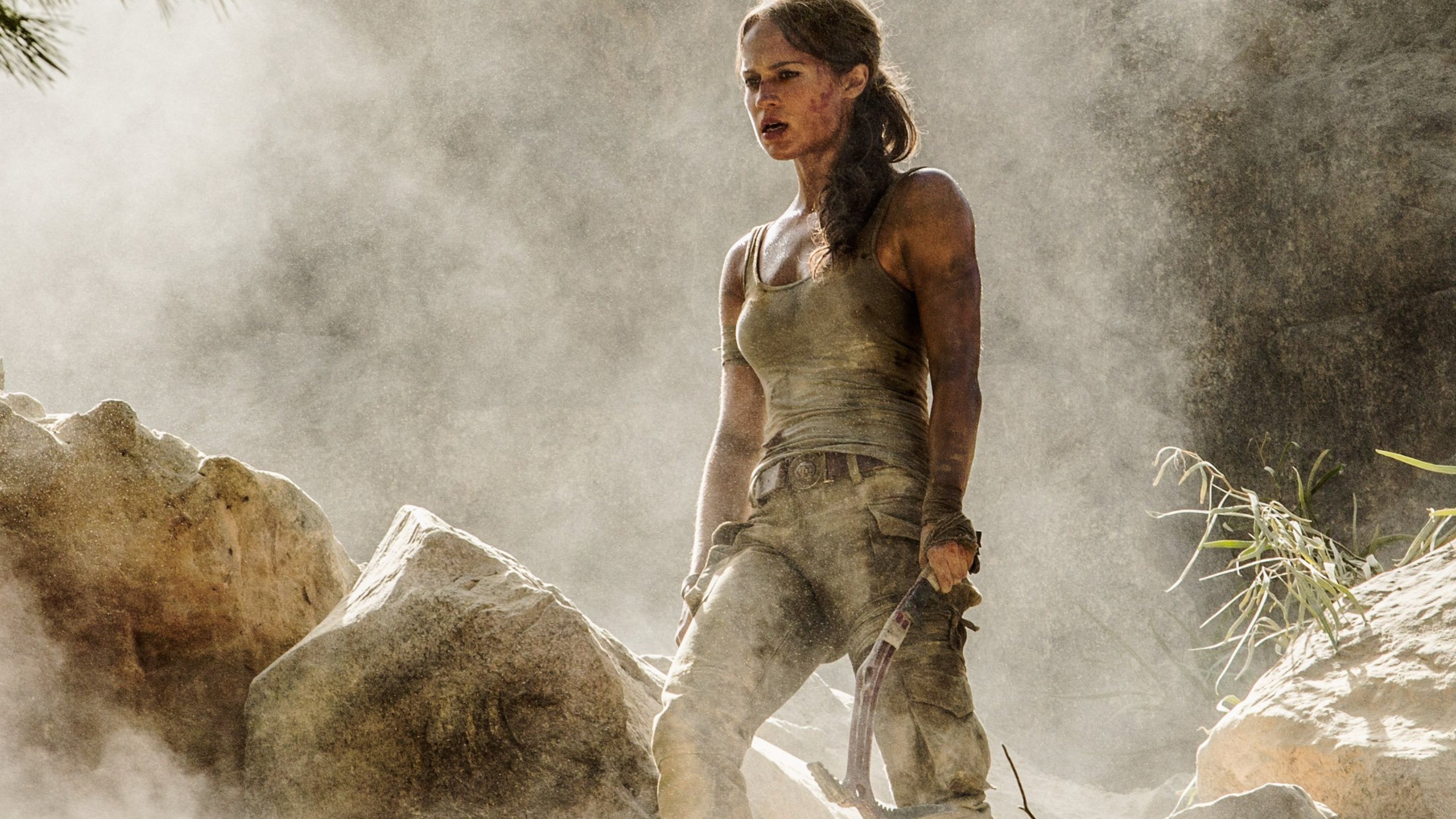 Lara Croft, Tomb Raider, Alicia Vikander, 4k, HD Wallpaper