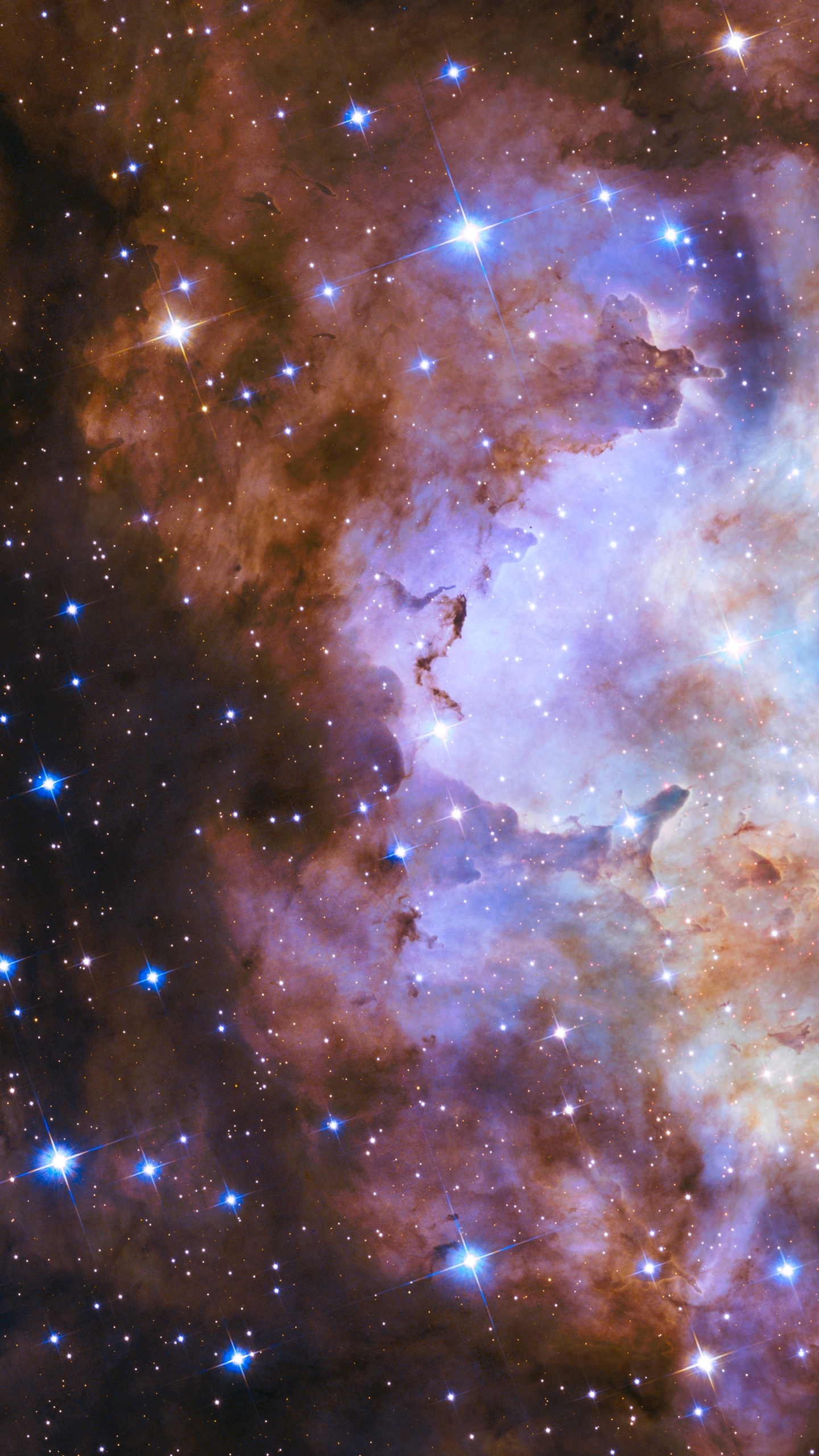 Sci Fi Nebula, Space, Stars, 1440x2560, Phone HD Wallpaper