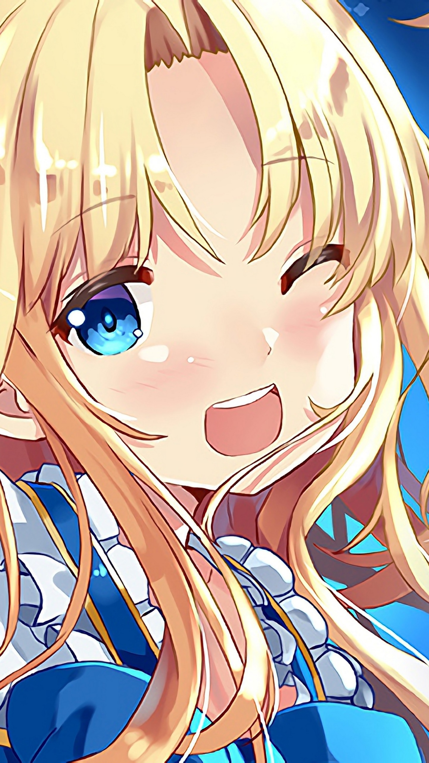 Anime The Rising of the Shield Hero, Filo (The Rising Of The Shield Hero), Blue Eyes, Blonde, 1440x2560, Phone HD Wallpaper