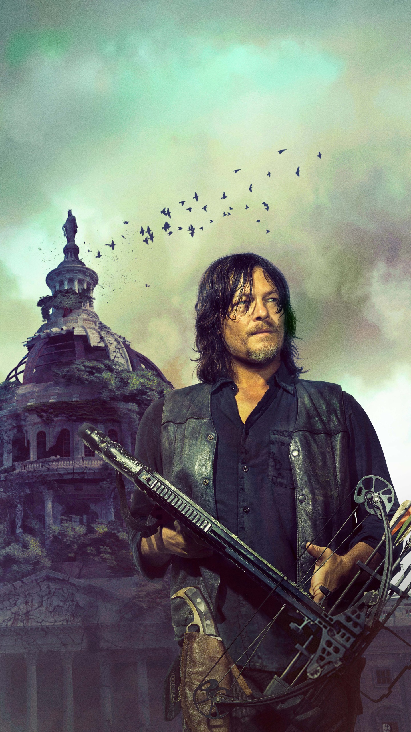 TV Show The Walking Dead, Norman Reedus, Daryl Dixon, 1440x2560, Phone HD Wallpaper