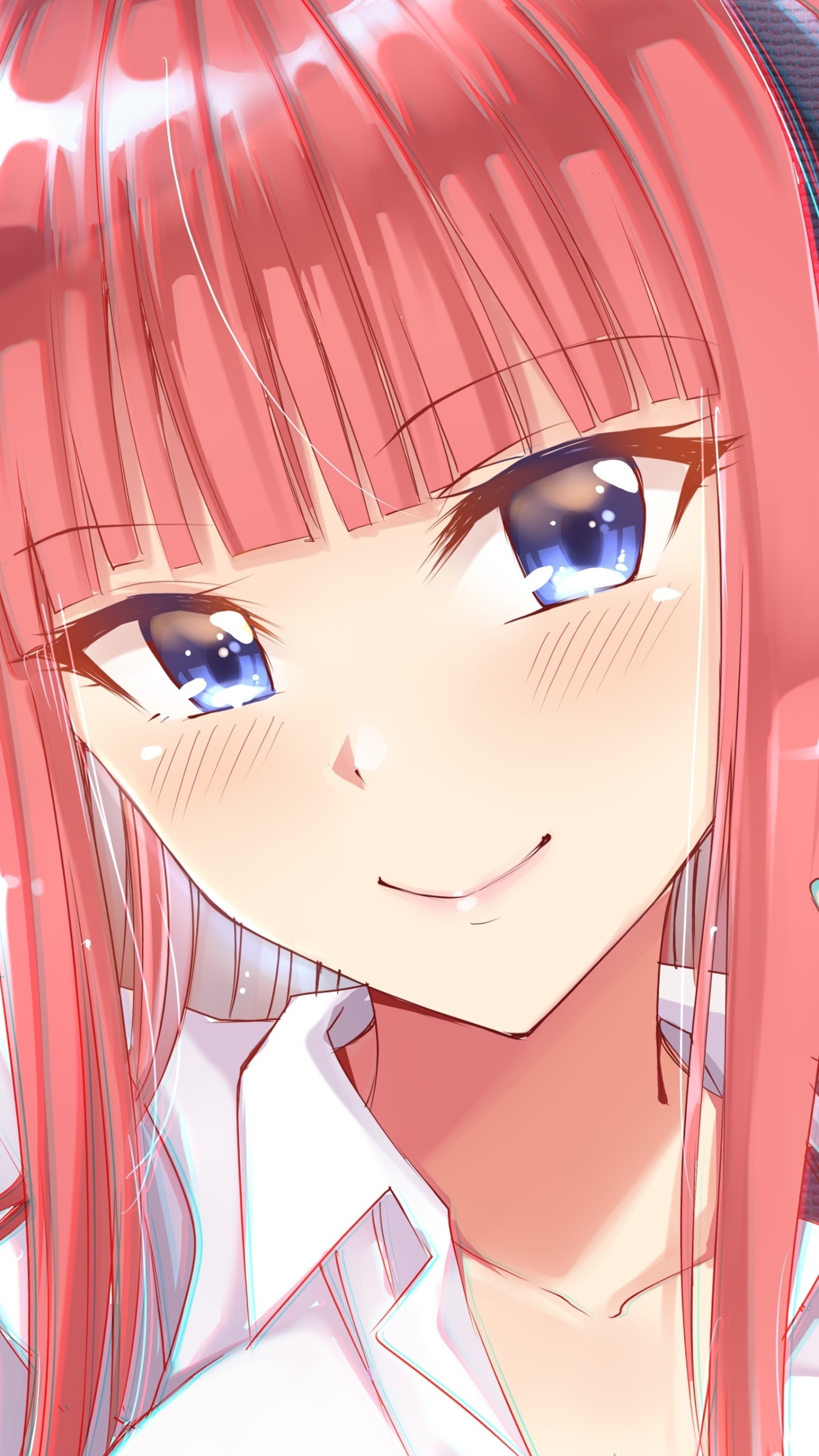 Anime The Quintessential Quintuplets, Nino Nakano, 1440x2560, Phone HD Wallpaper