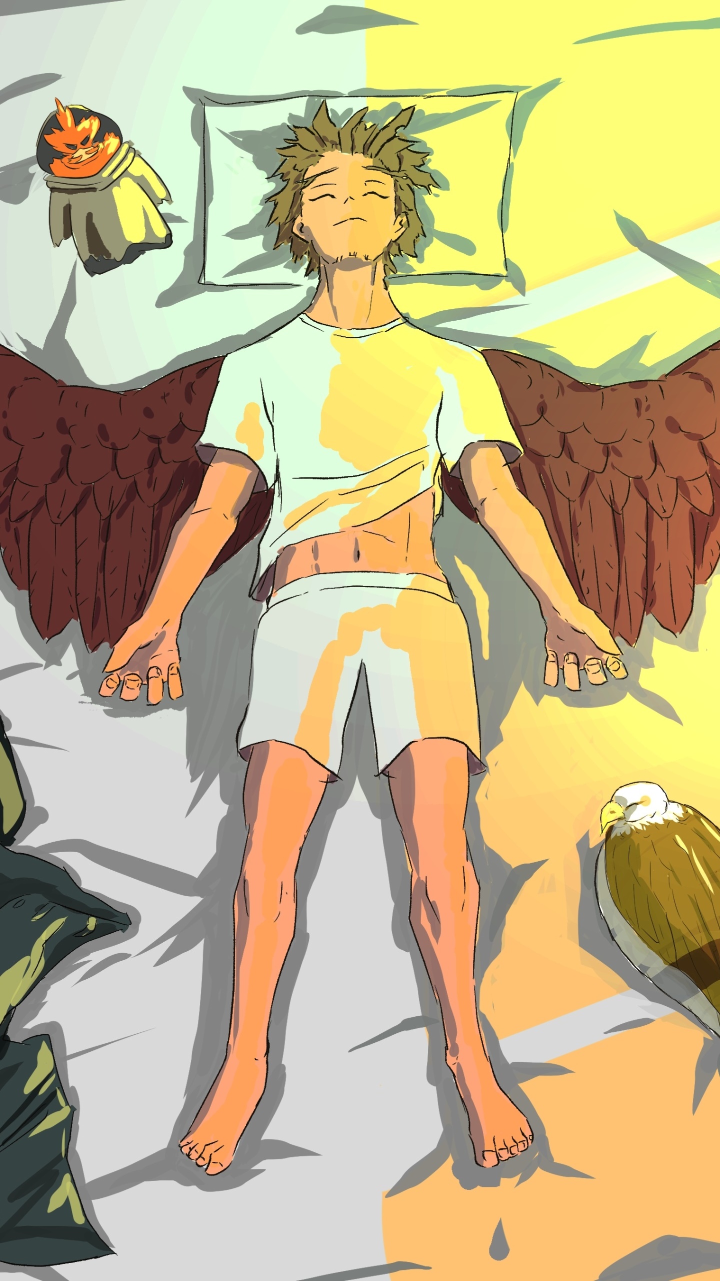 Anime My Hero Academia, Hawks (Boku No Hero Academia), 1440x2560, Phone HD Wallpaper