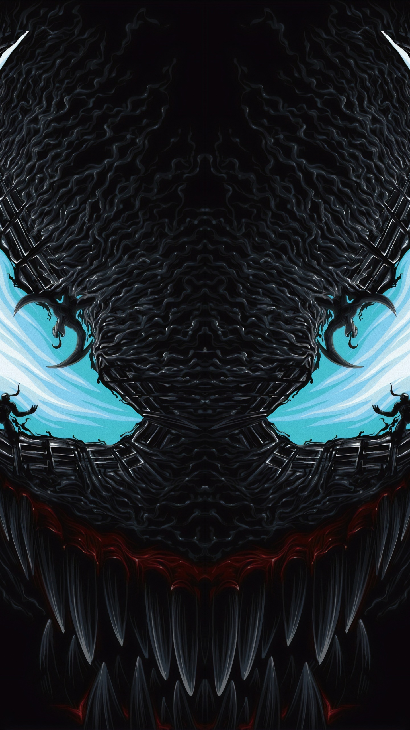 Movie Venom, Riot (Marvel Comics), 1440x2560, Phone HD Wallpaper