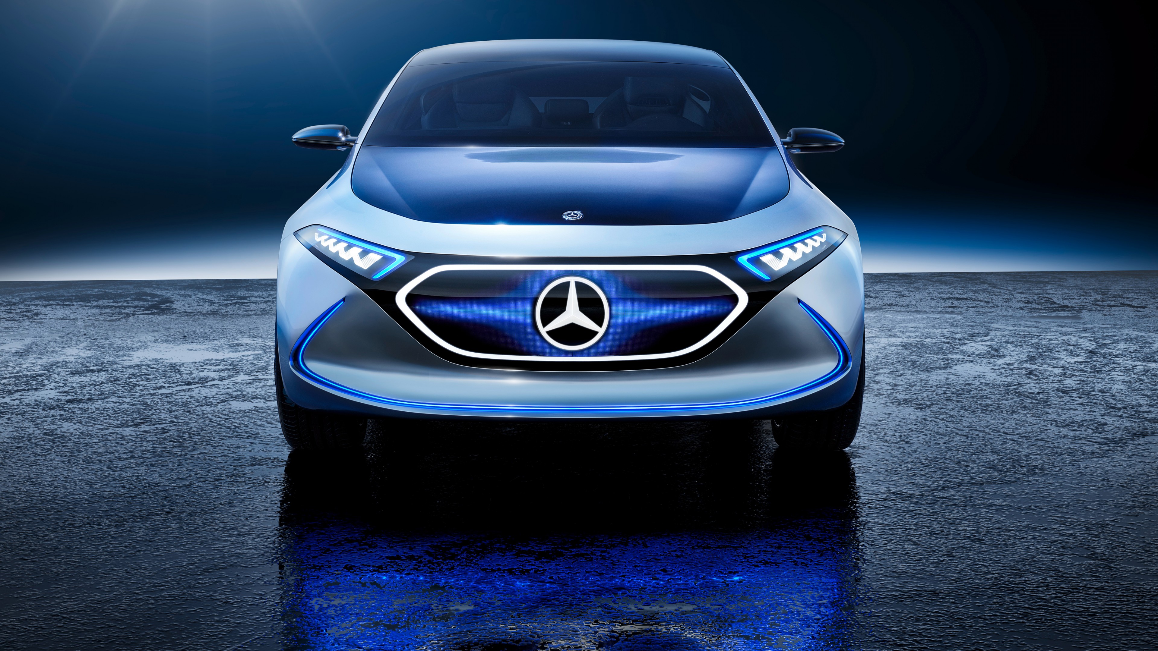 Mercedes-Benz Concept EQ, electric car, 4k, HD Wallpaper