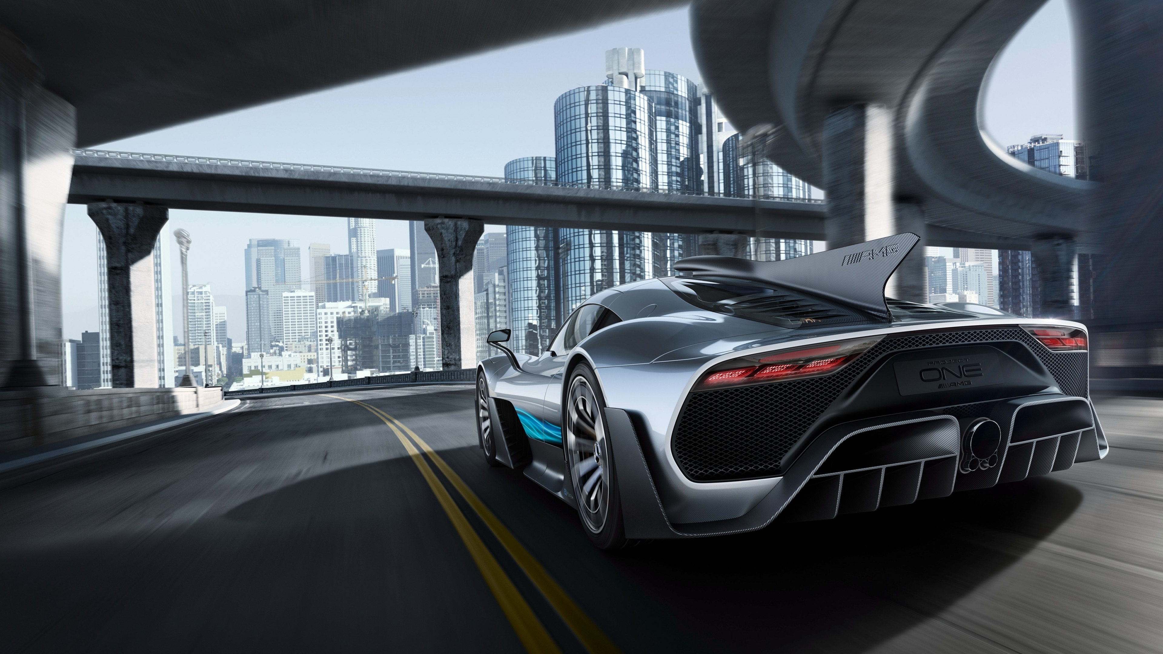 Mercedes-AMG Project One, hypercar, 4K, HD Wallpaper