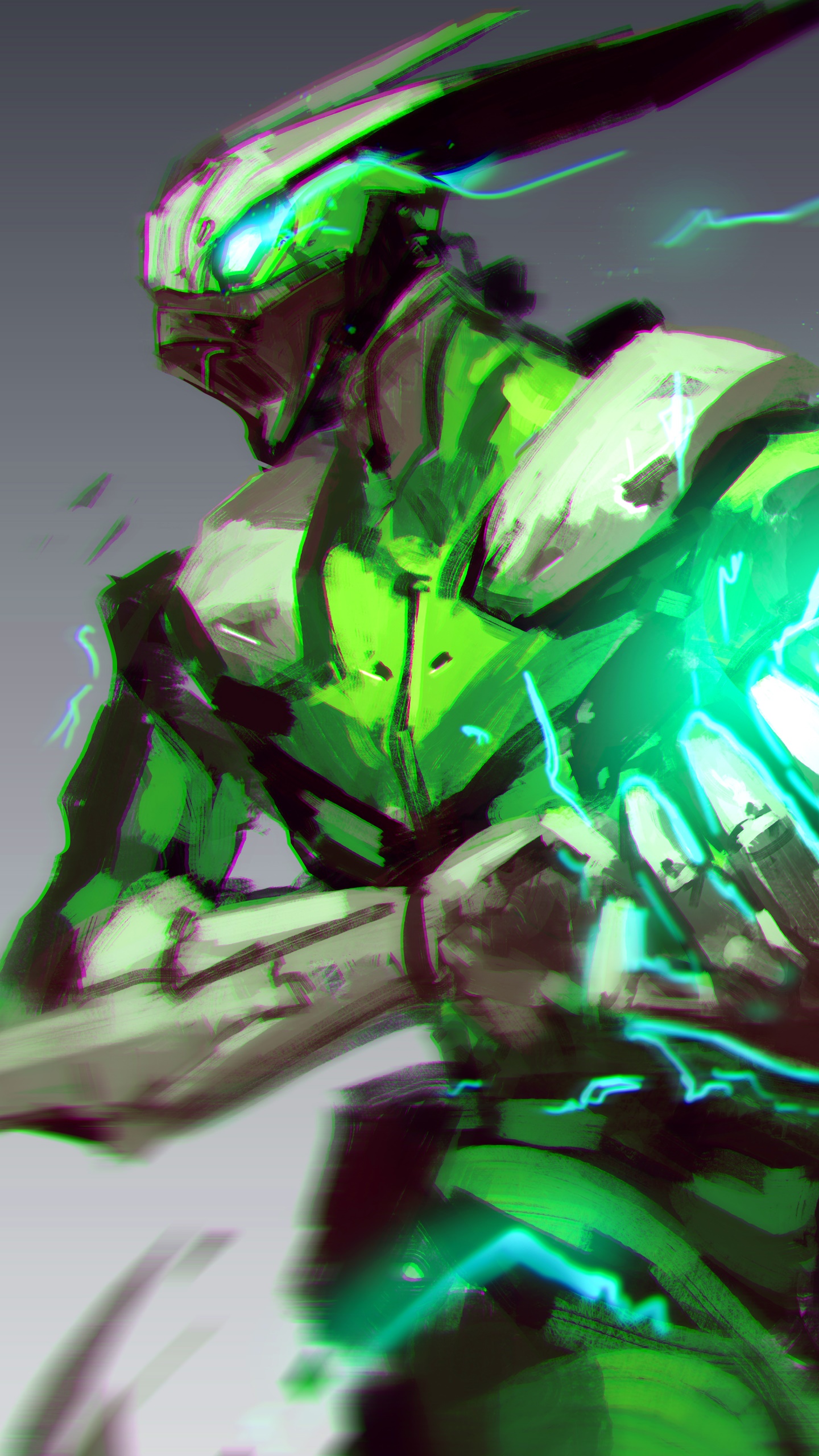 Anime My Hero Academia, Izuku Midoriya, Mecha, 1440x2560, Phone HD Wallpaper