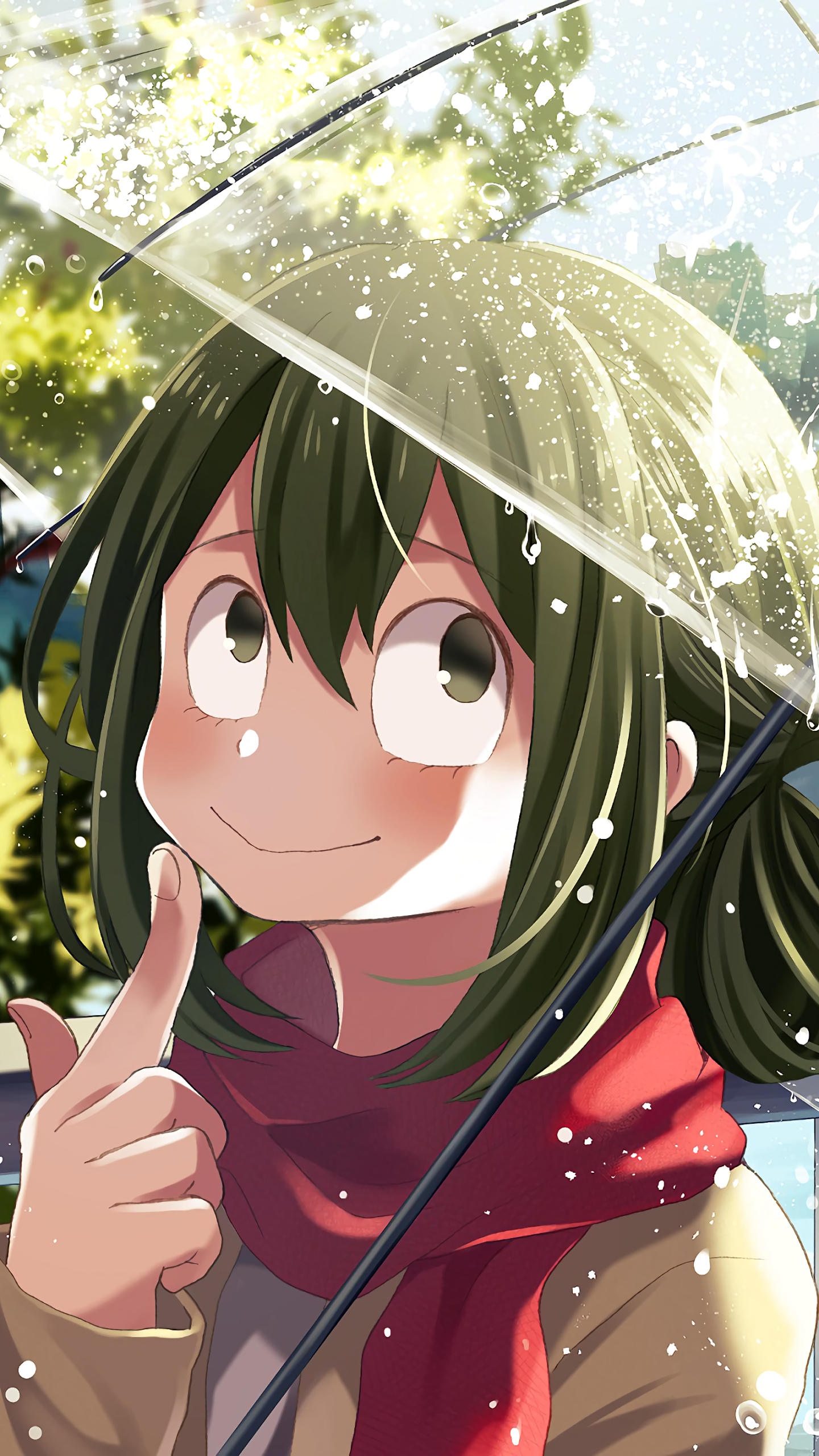 Anime My Hero Academia, Tsuyu Asui, 1440x2560, Phone HD Wallpaper