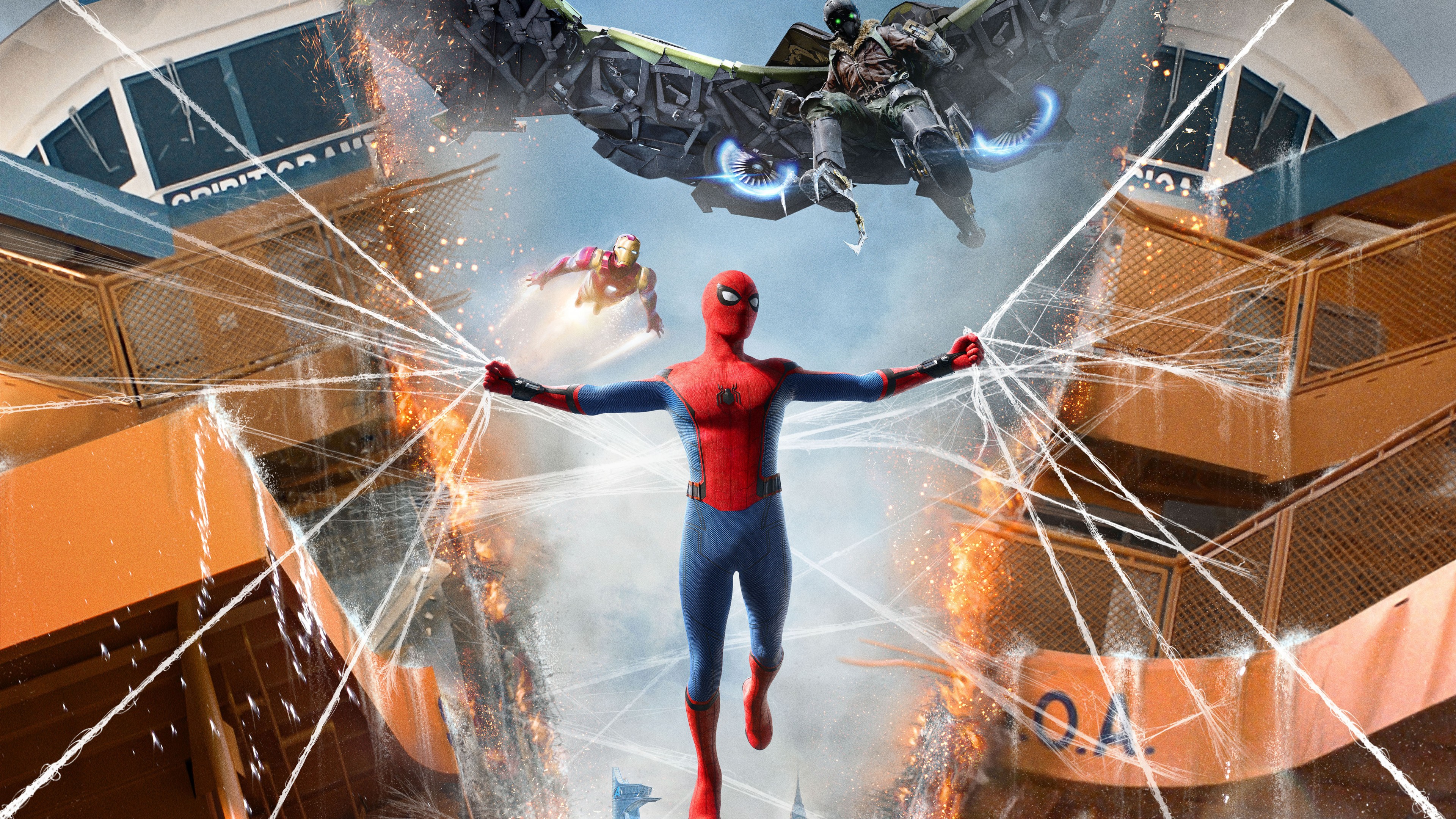 Spider-Man: Homecoming, 4K, HD Wallpaper