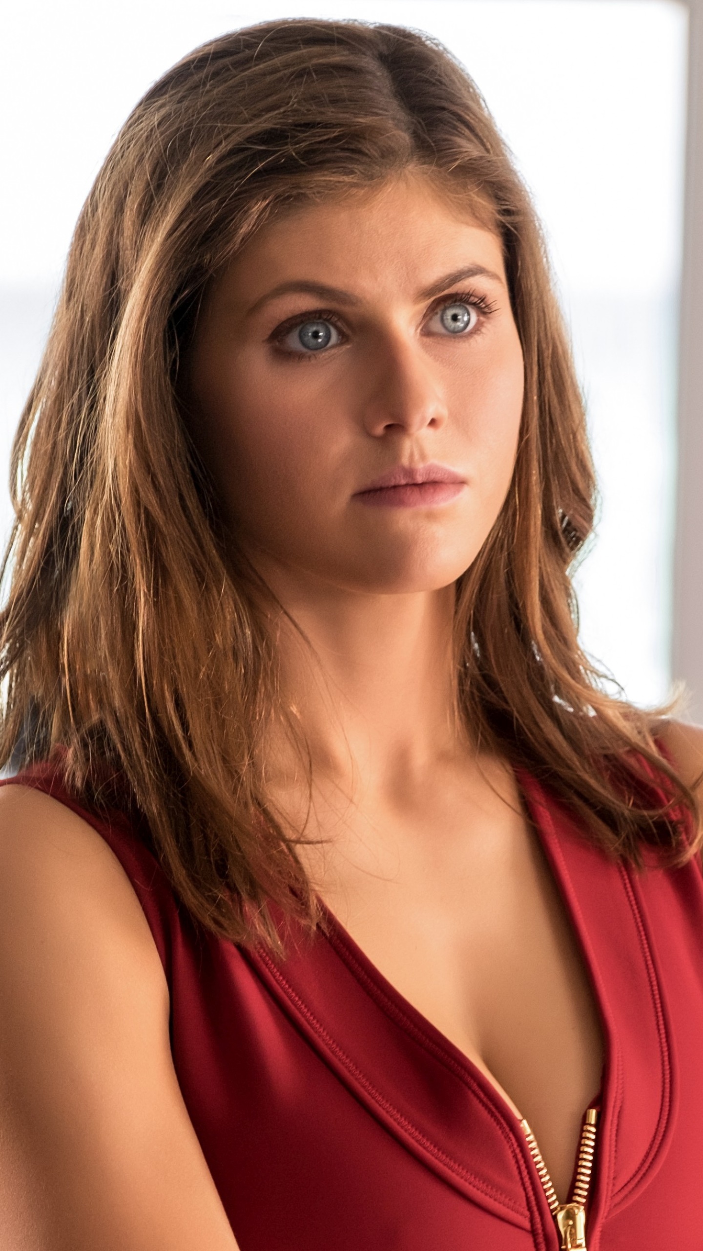 Movie Baywatch, Alexandra Daddario, 1440x2560, Phone HD Wallpaper