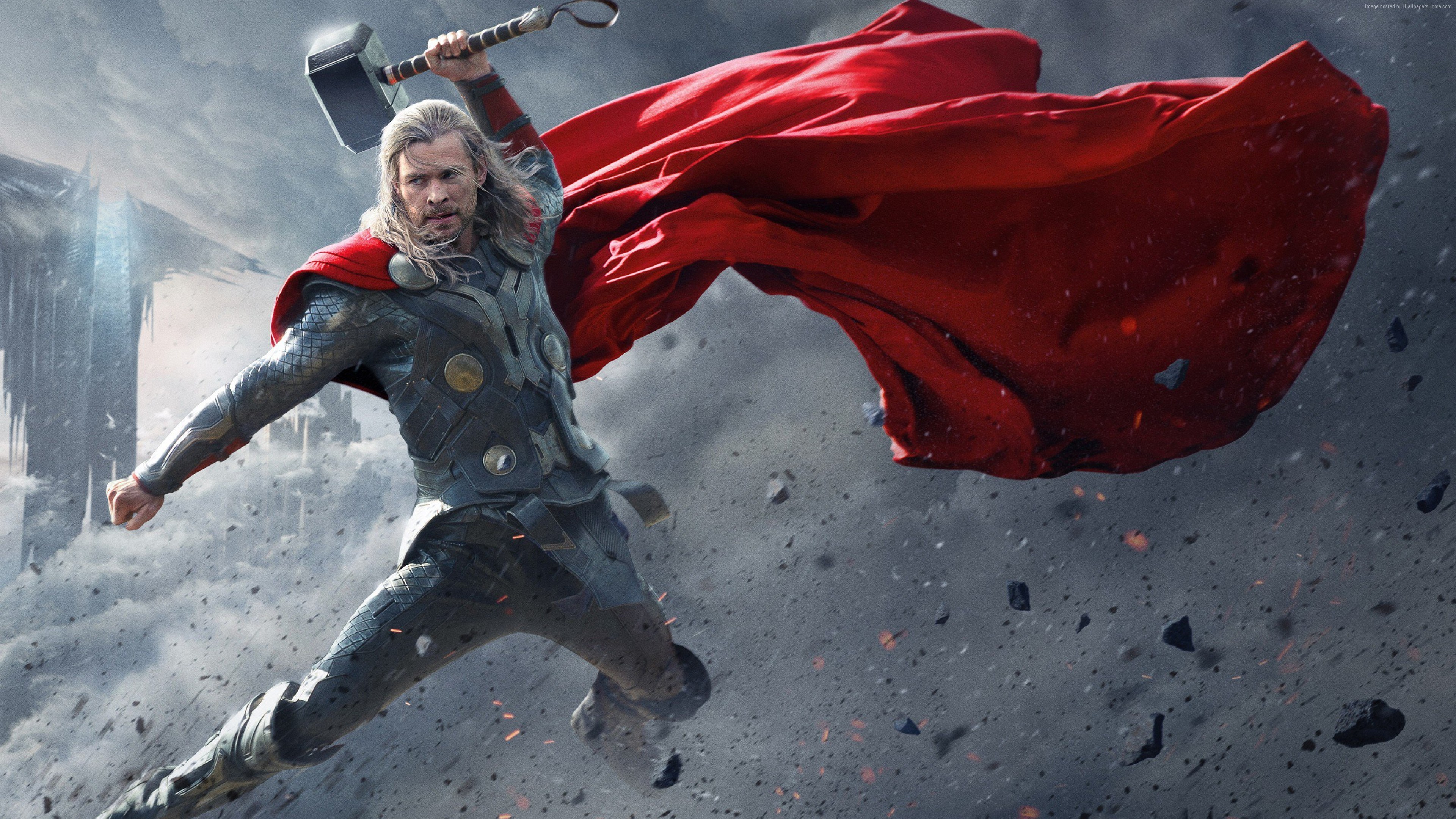 Thor: Ragnarok, Chris Hemsworth, 4k, HD Wallpaper