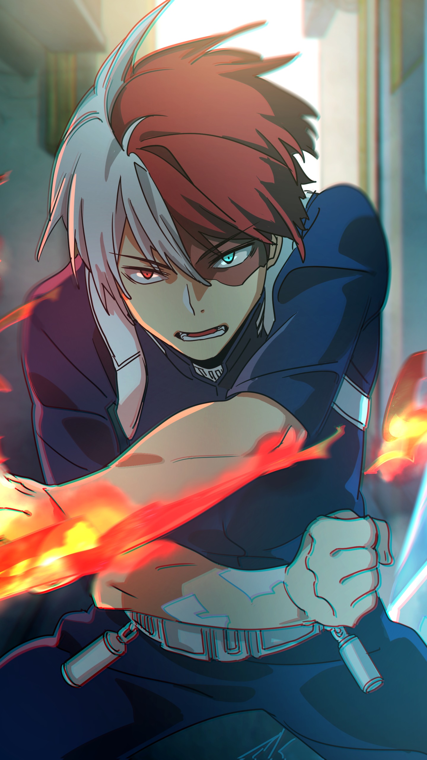 Anime My Hero Academia, Shoto Todoroki, 1440x2560, Phone HD Wallpaper