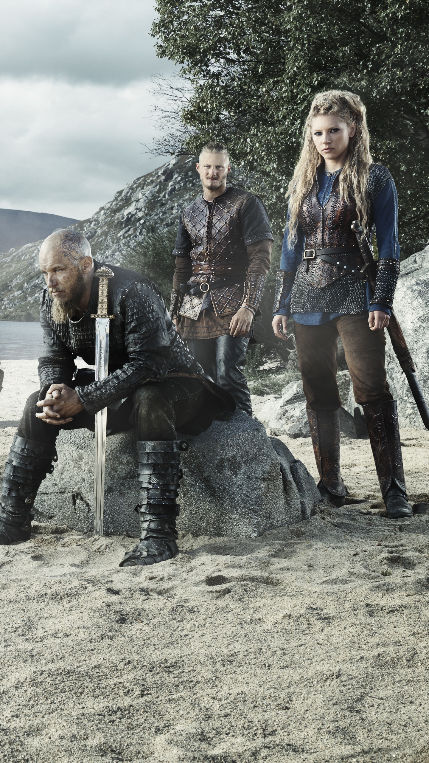 TV Show Vikings, Drakkar, Warrior, Ragnar Lothbrok, Vikings (TV Show), 1440x2560, Phone HD Wallpaper