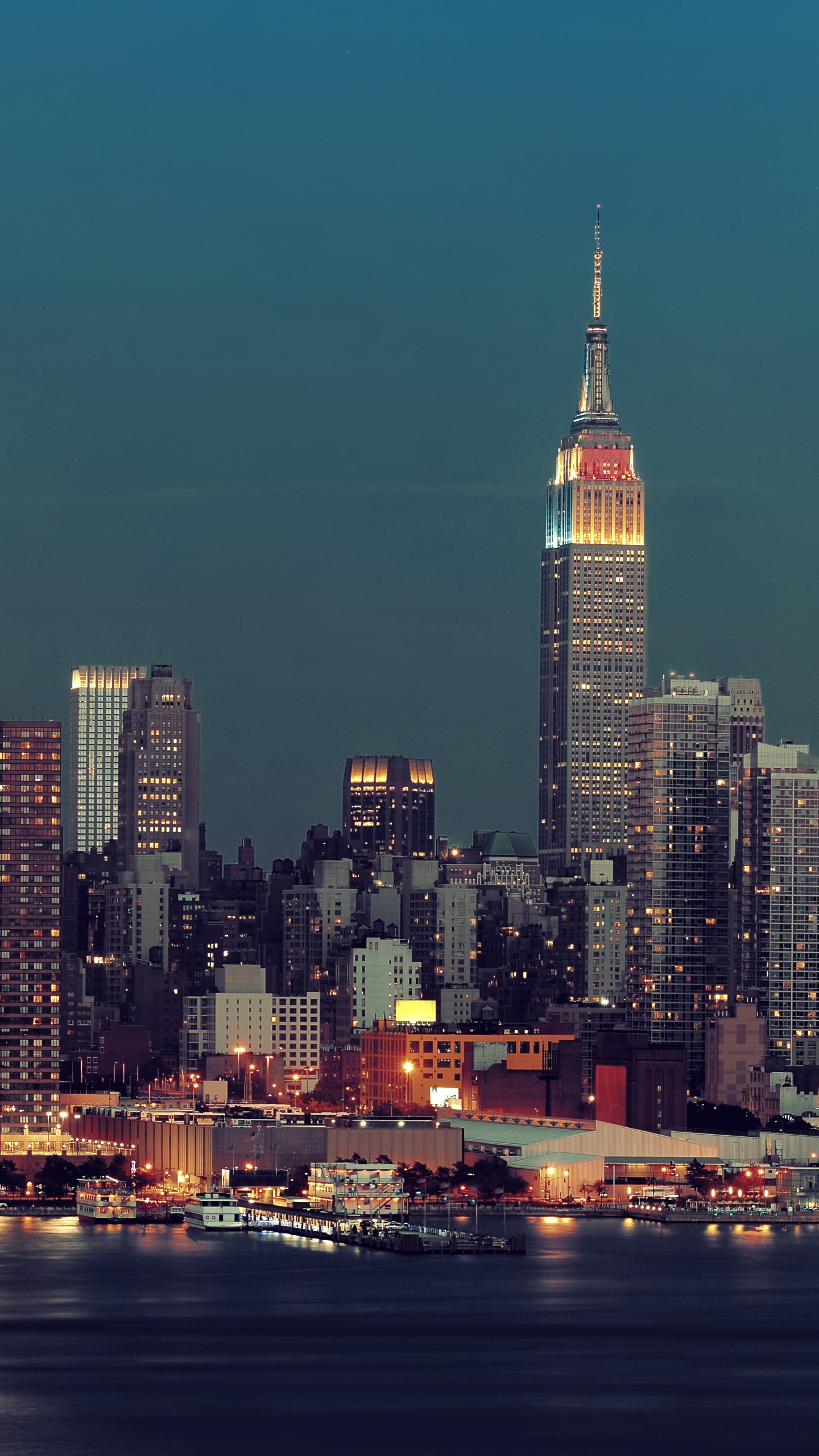 Man Made Manhattan, 1440x2560, Phone HD Wallpaper