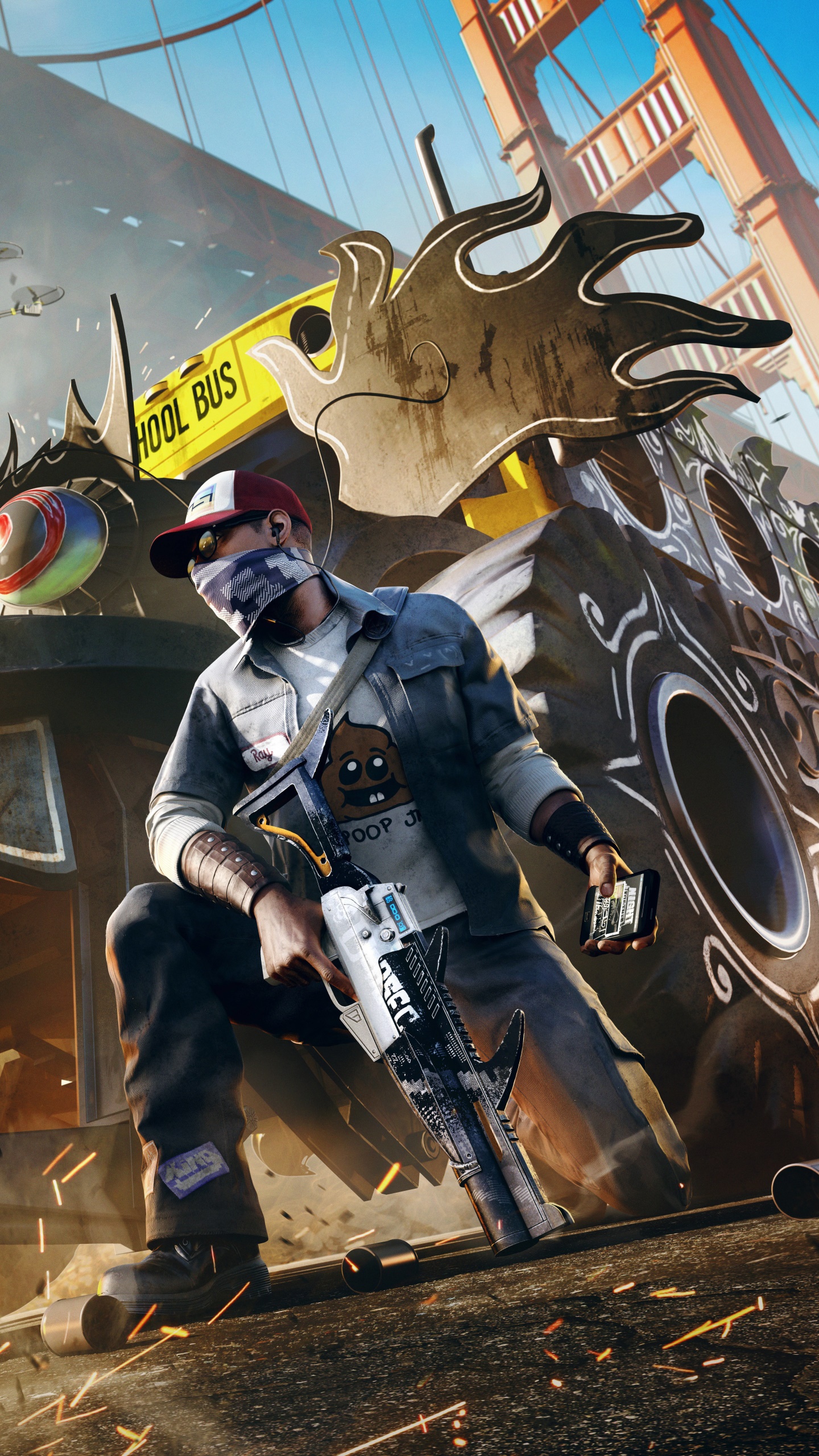 Video Game Watch Dogs 2, 1440x2560, Phone HD Wallpaper