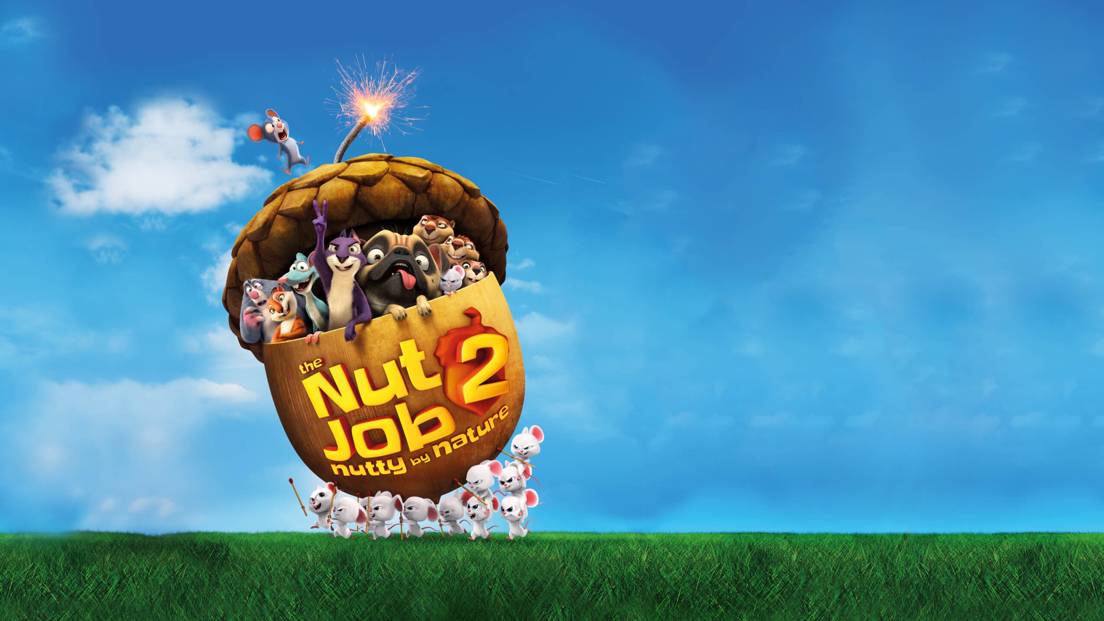 The Nut Job 2: Nutty by Nature, 4k, HD Wallpaper