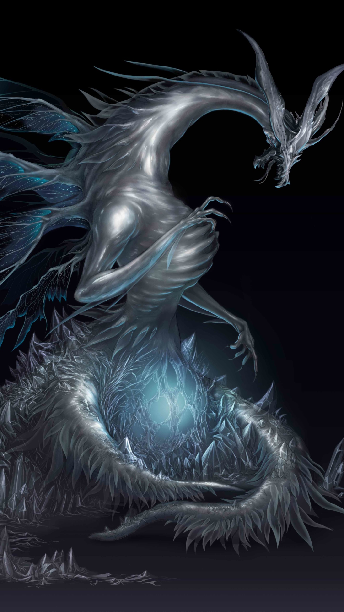 Video Game Dark Souls, Seath The Scaleless, 1440x2560, Phone HD Wallpaper