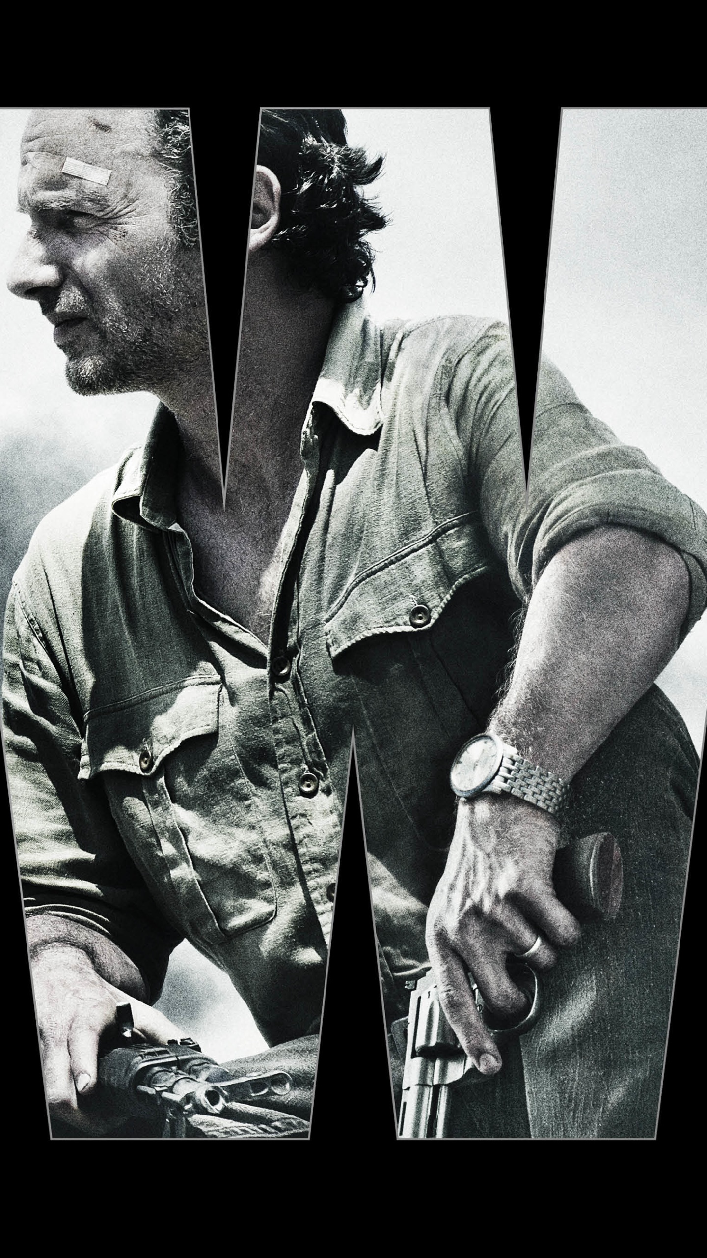 TV Show The Walking Dead, Rick Grimes, Andrew Lincoln, 1440x2560, Phone HD Wallpaper