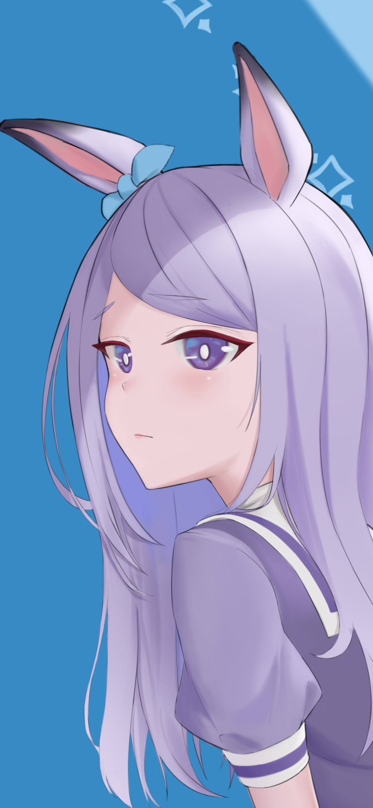 Anime Uma Musume Pretty Derby, Mejiro McQueen, 1284x2778 Phone HD — free download