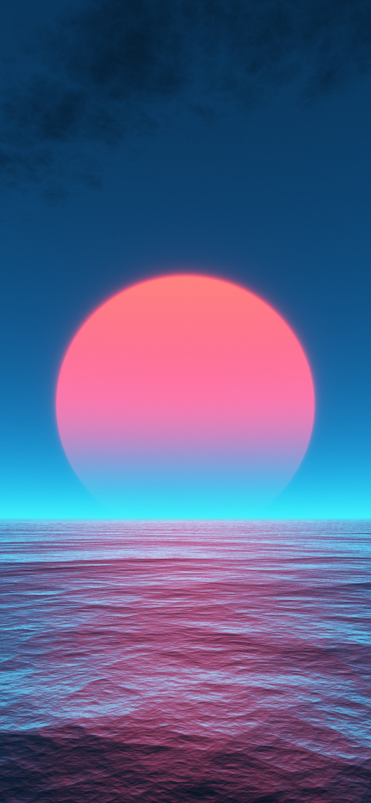 Earth Sunset, 1284x2778, Phone HD Wallpaper