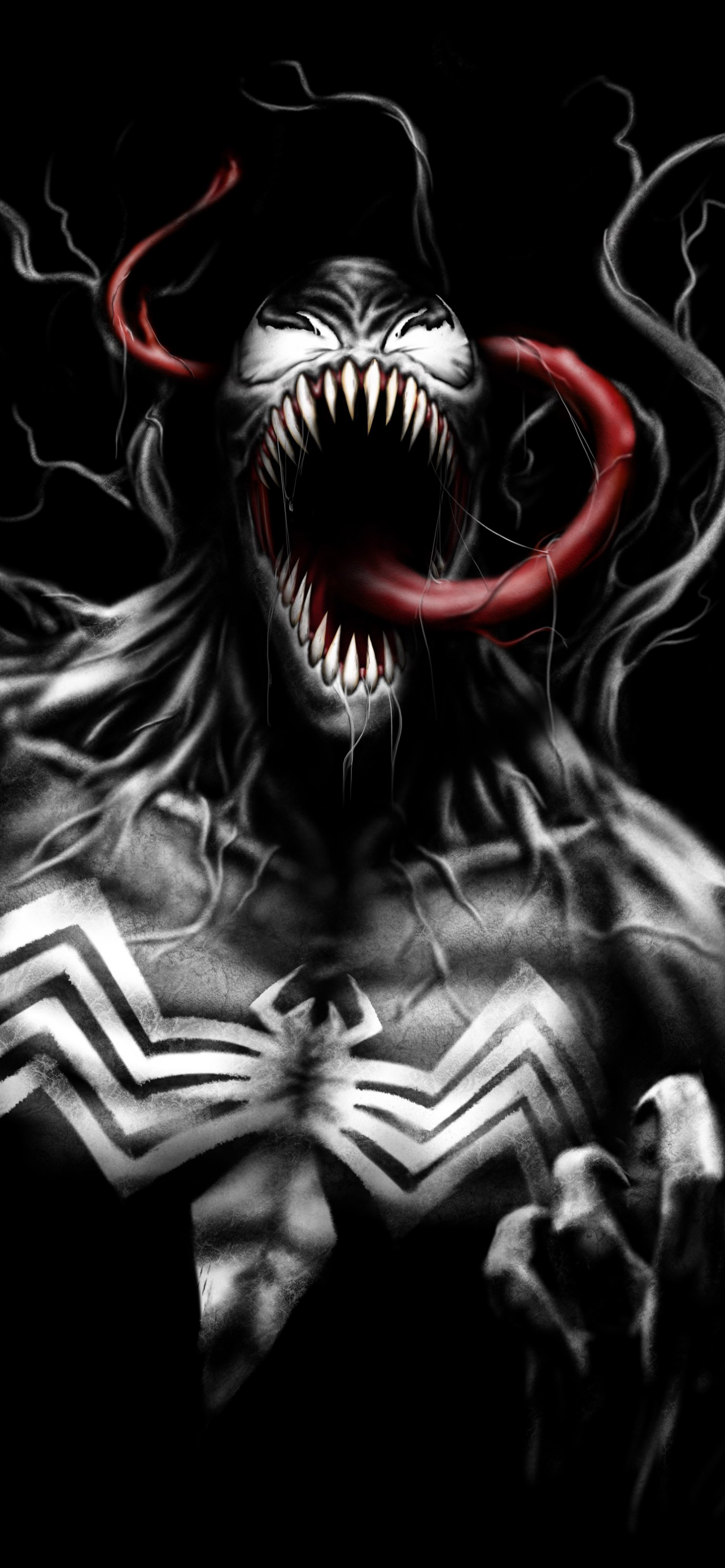 Comics Venom, 1284x2778, Phone HD Wallpaper