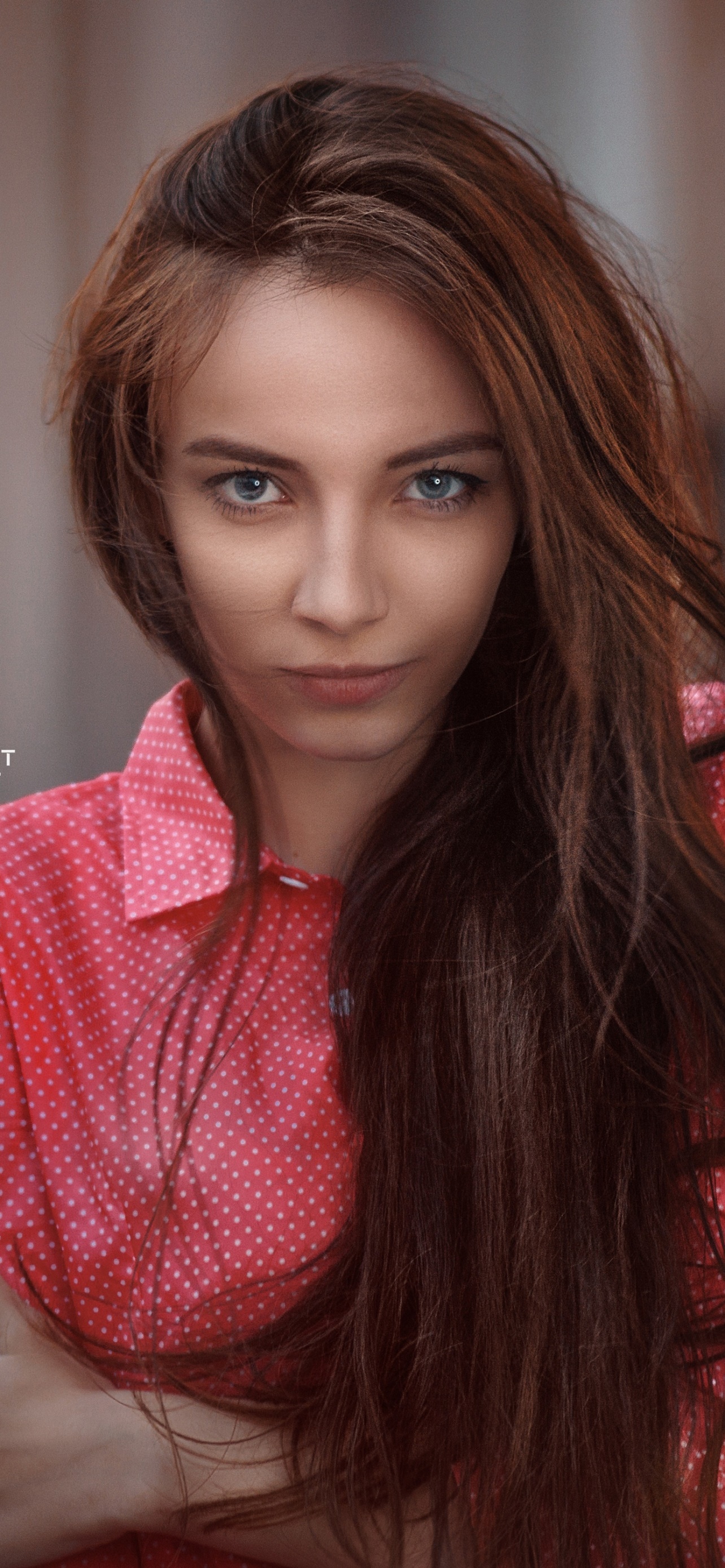 Women Model, Portrait, Elizabeth Volkonskaya, Long Hair, 1284x2778, Phone HD Wallpaper