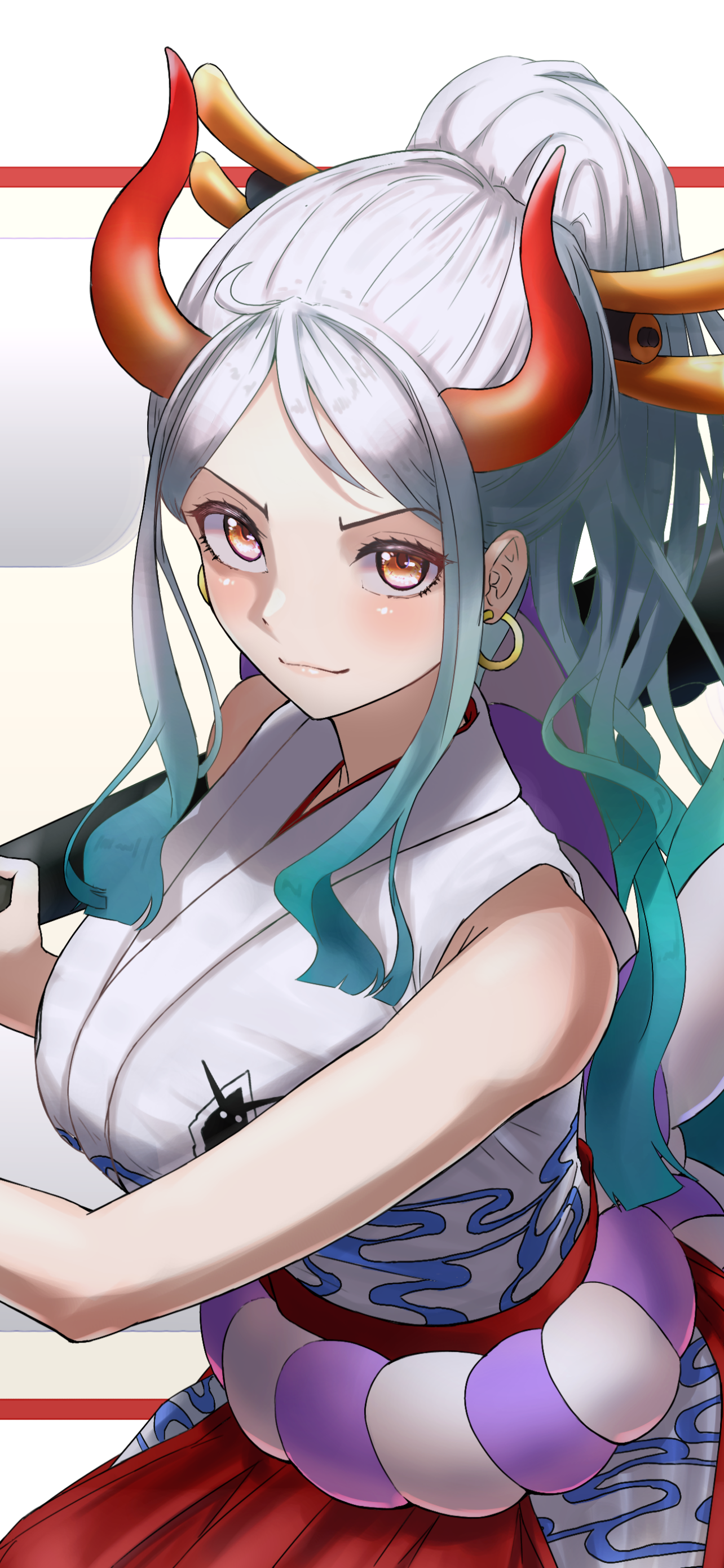 Anime One Piece, Yamato (One Piece), 1284x2778, Phone HD Wallpaper