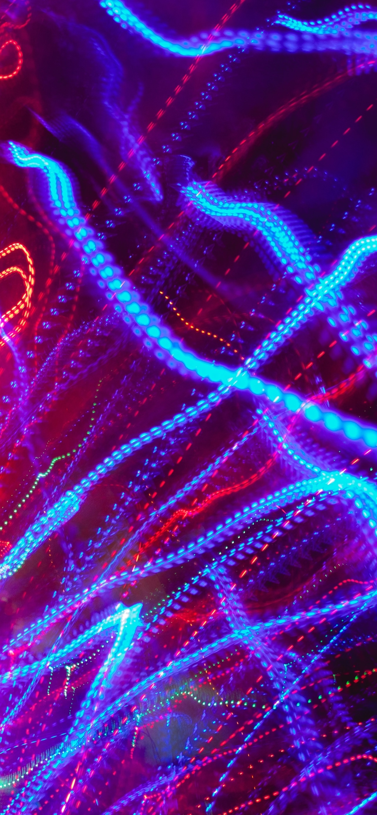 Abstract Light, Colors, Blue, 1284x2778, Phone HD Wallpaper
