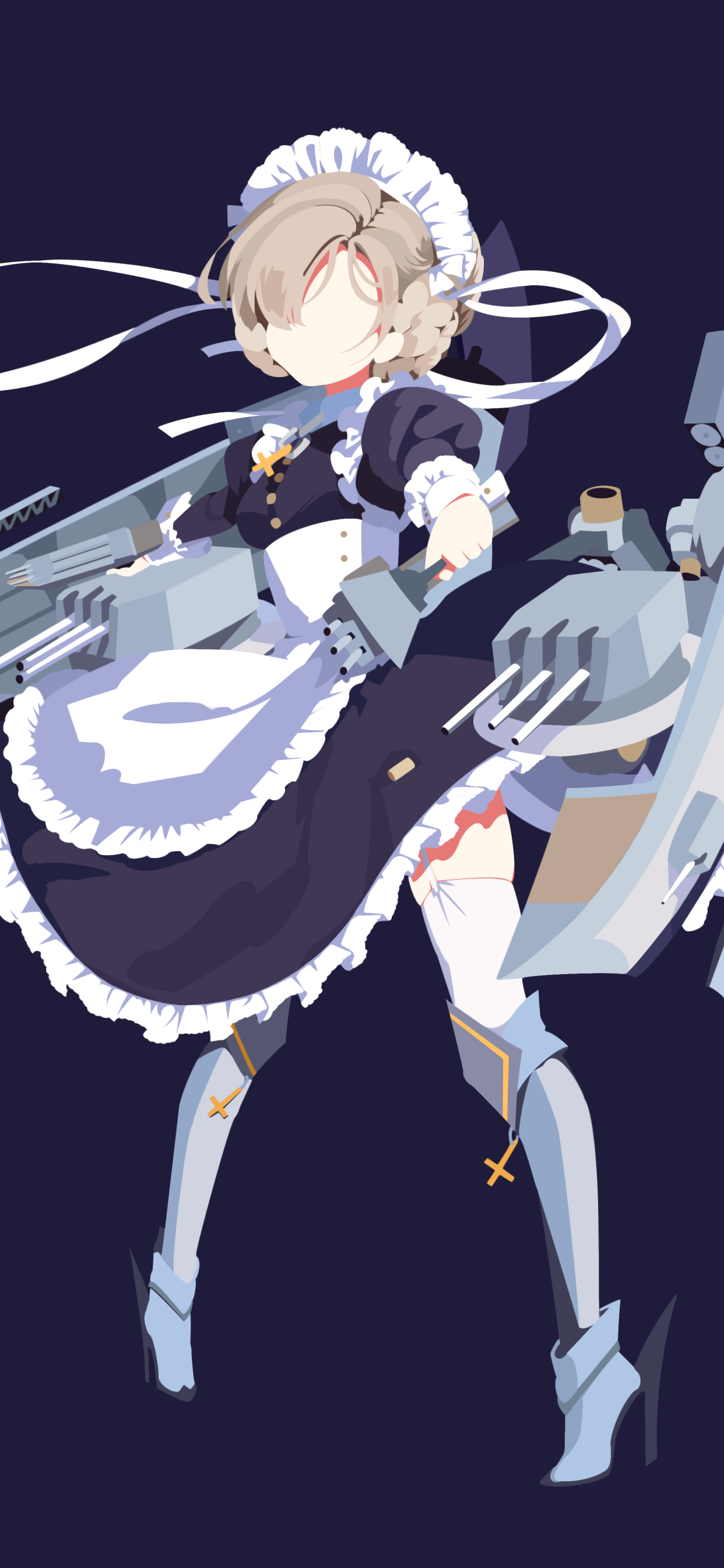 Anime Azur Lane, Sheffield (Azur Lane), 1242x2688, Phone HD Wallpaper