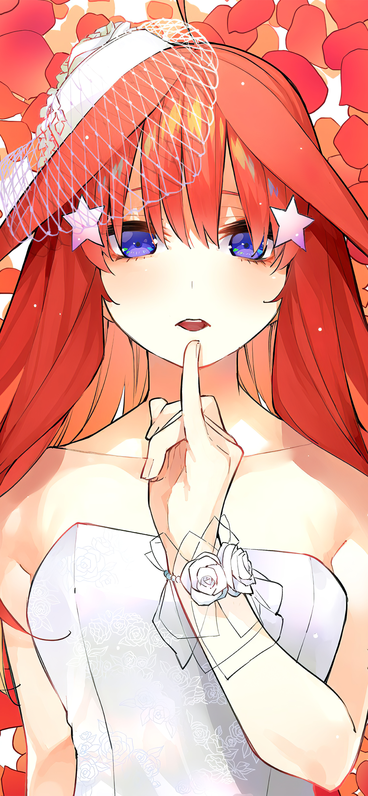 Anime The Quintessential Quintuplets, Itsuki Nakano, Gotoubun No Hanayome, 1242x2688, Phone HD Wallpaper