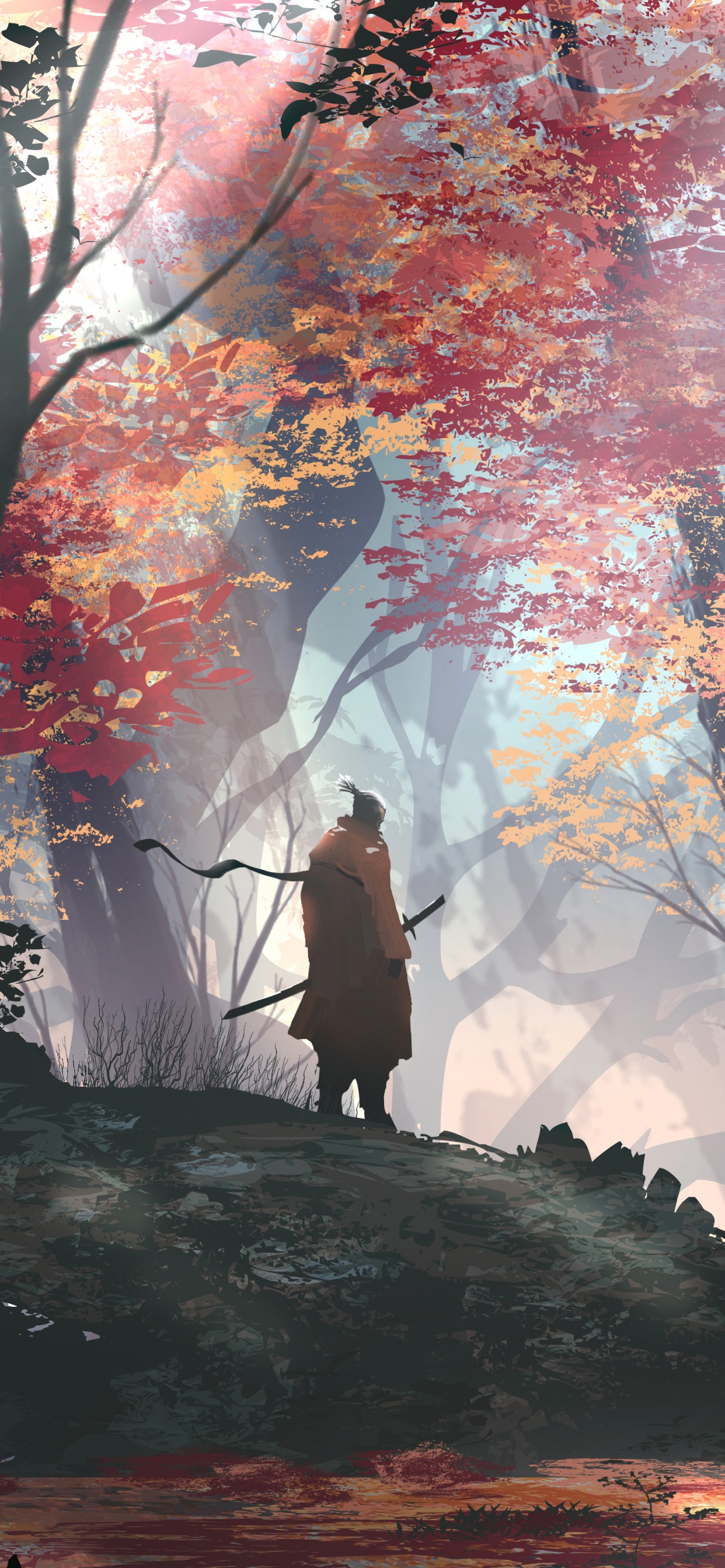 Video Game Sekiro: Shadows Die Twice, Samurai, 1242x2688, Phone HD Wallpaper