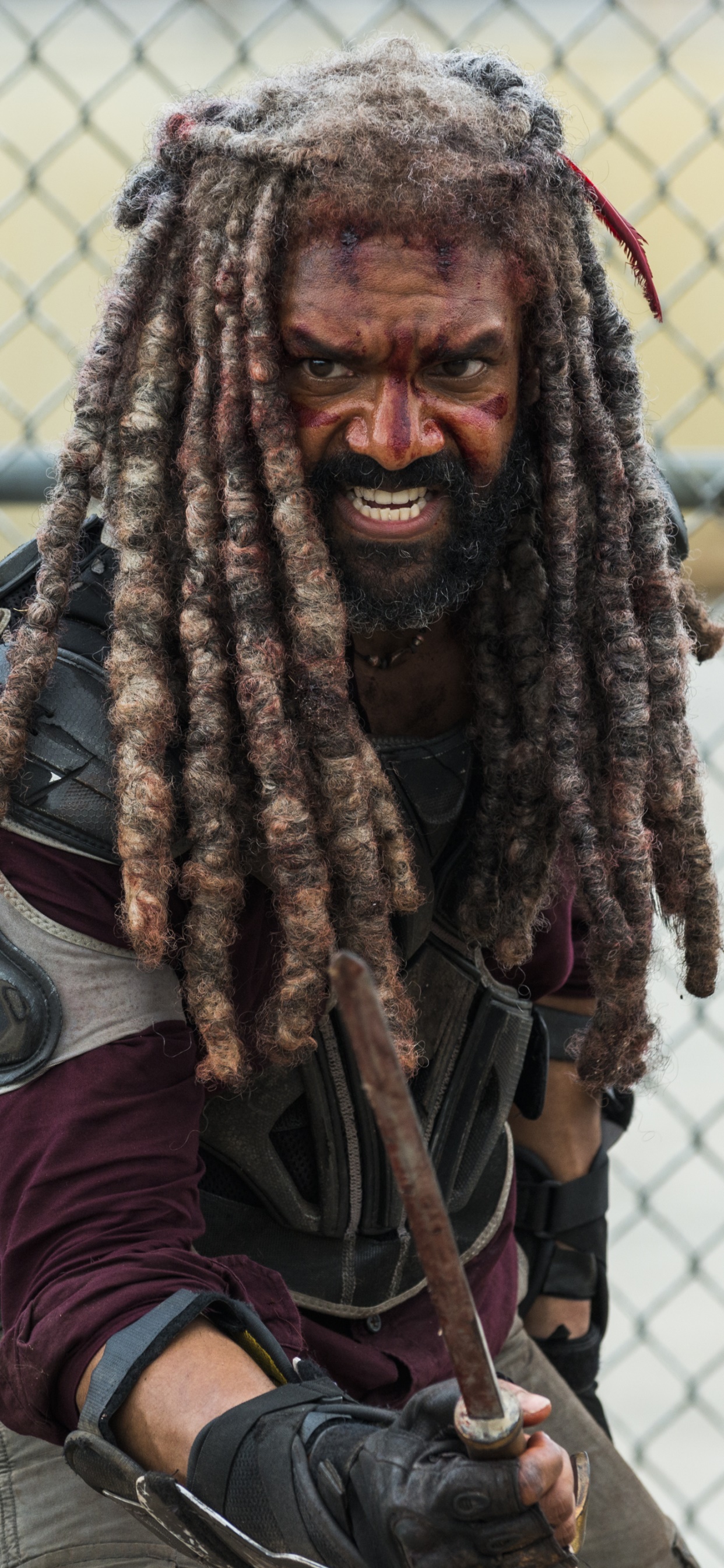 TV Show The Walking Dead, Khary Payton, Ezekiel (The Walking Dead), 1242x2688, Phone HD Wallpaper