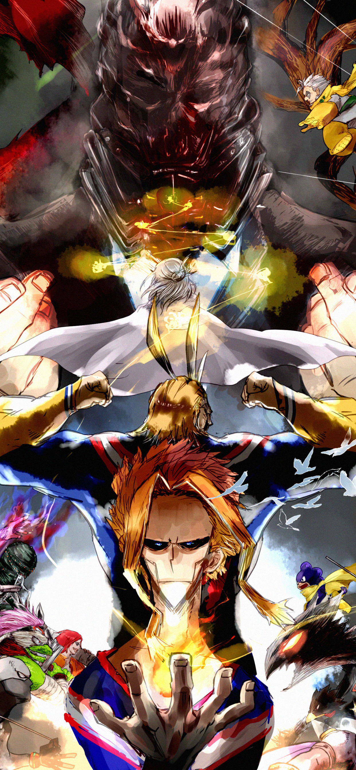 Anime My Hero Academia, 1242x2688, Phone HD Wallpaper