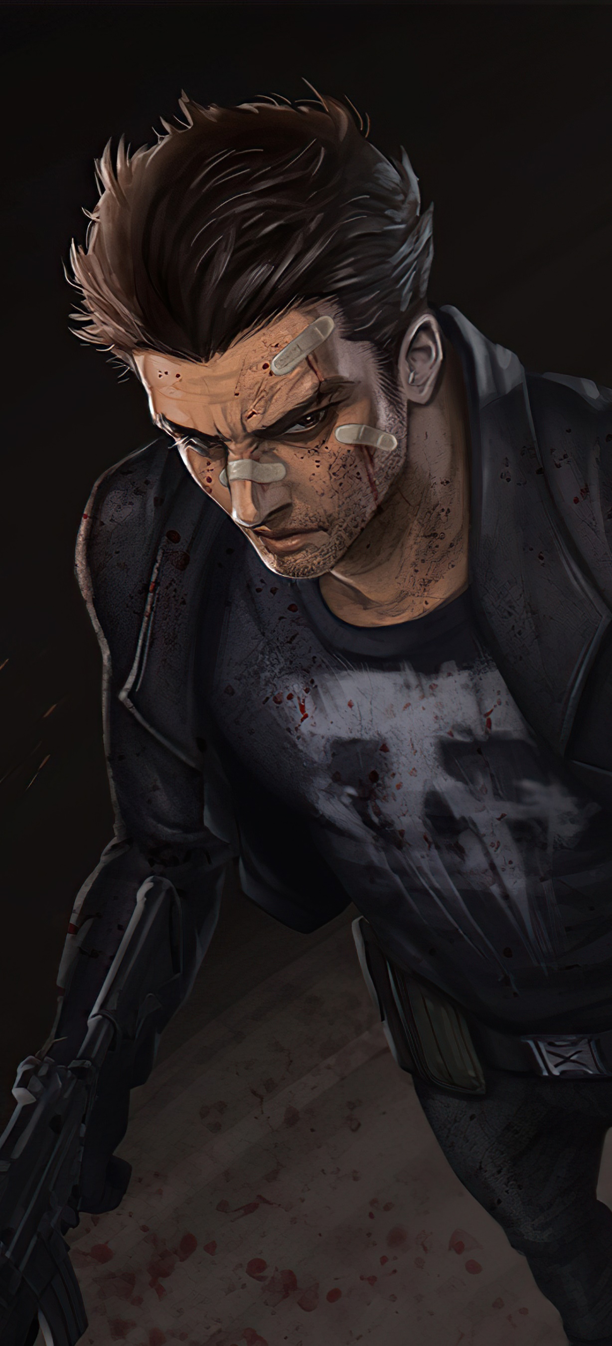 Comics Punisher, 1228x2700, Phone HD Wallpaper