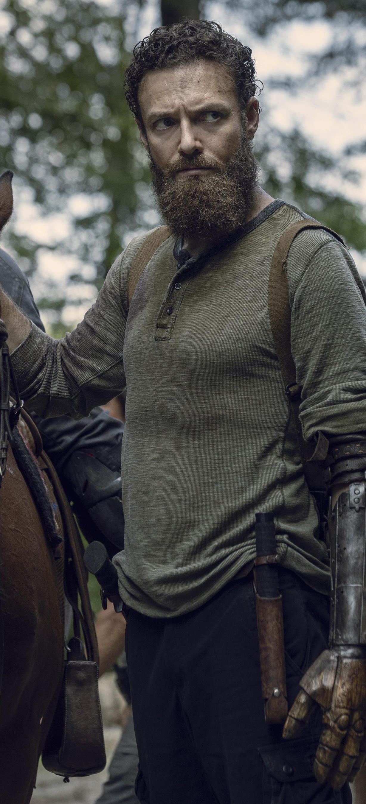 TV Show The Walking Dead, Ross Marquand, Aaron (The Walking Dead), 1228x2700, Phone HD Wallpaper