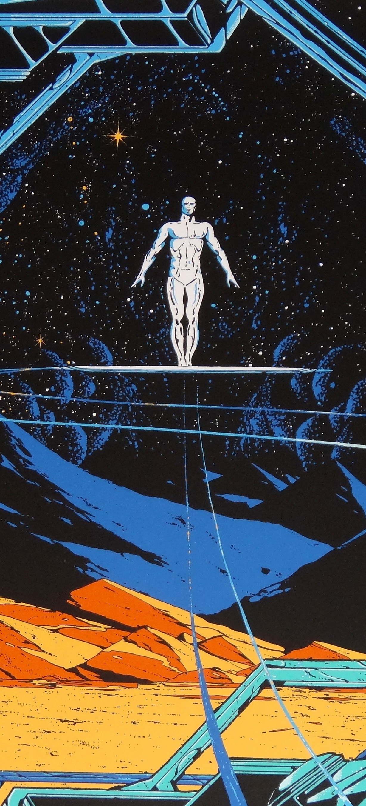 «Silver Surfer phone wallpaper» HD Wallpapers — free download