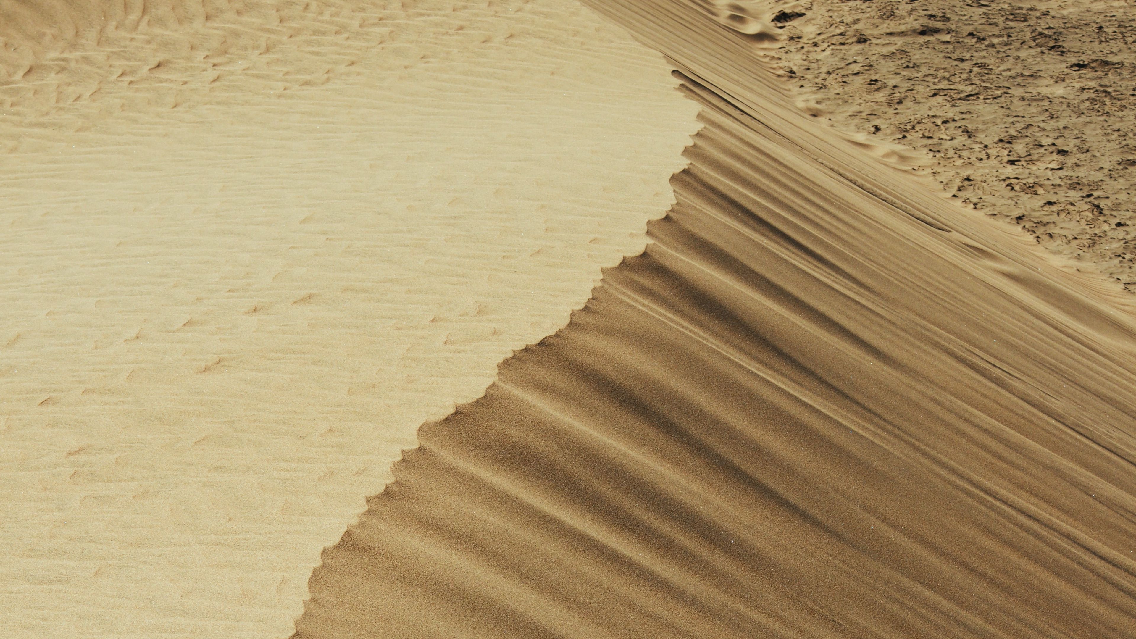 sand, dust, desert, dunes, 4k, HD Wallpaper