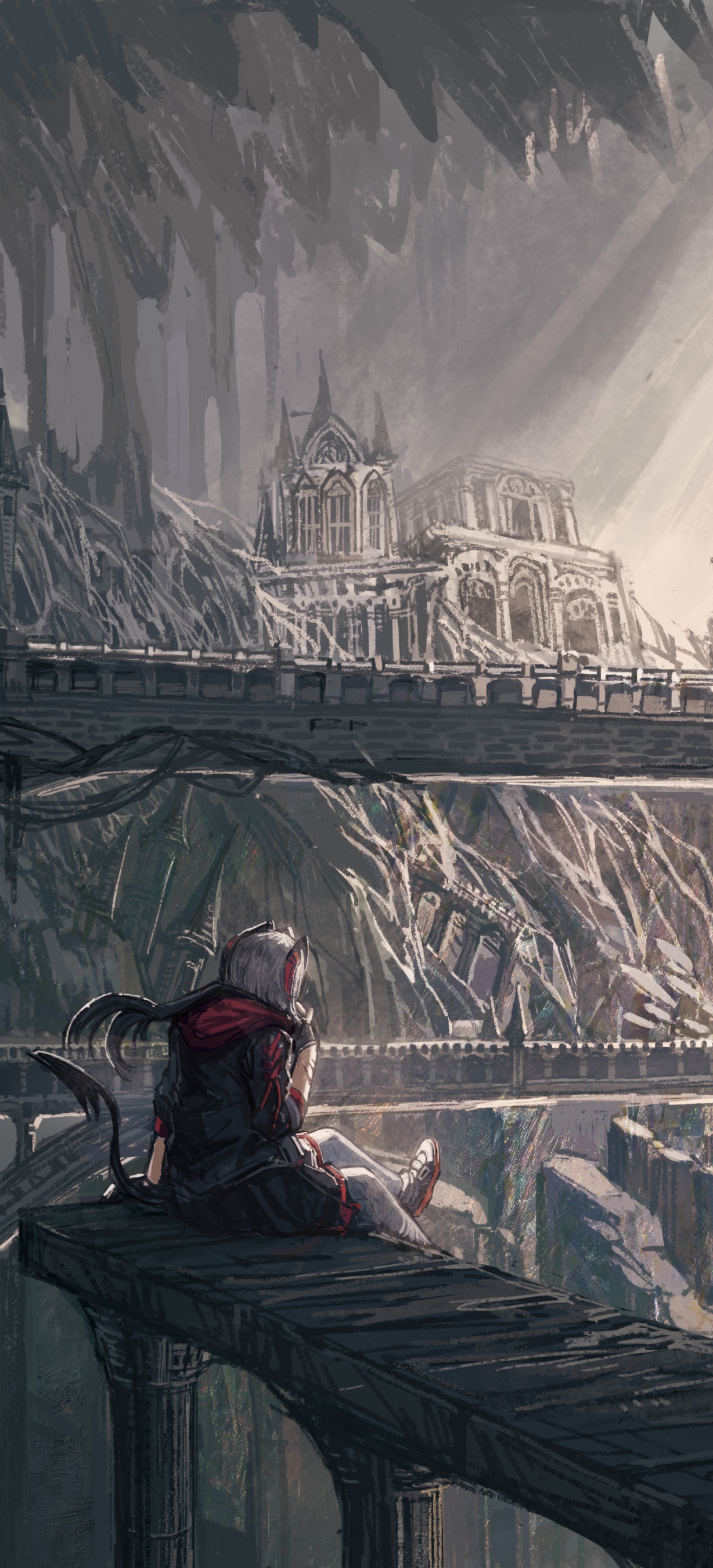 Video Game Arknights, W (Arknights), 1228x2700, Phone HD Wallpaper