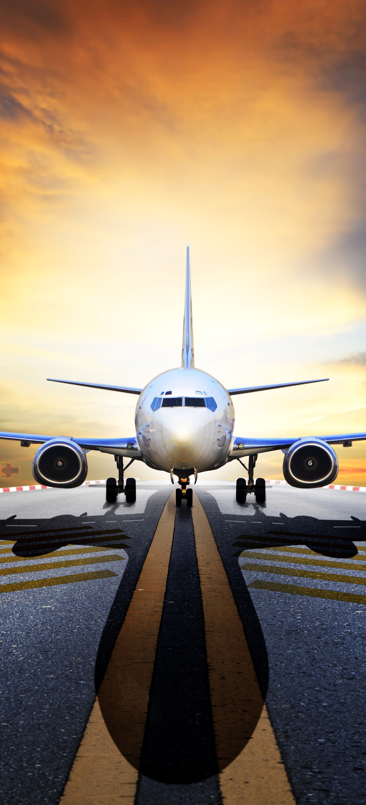 Vehicles Aircraft, Passenger Plane, 1228x2700, Phone HD Wallpaper