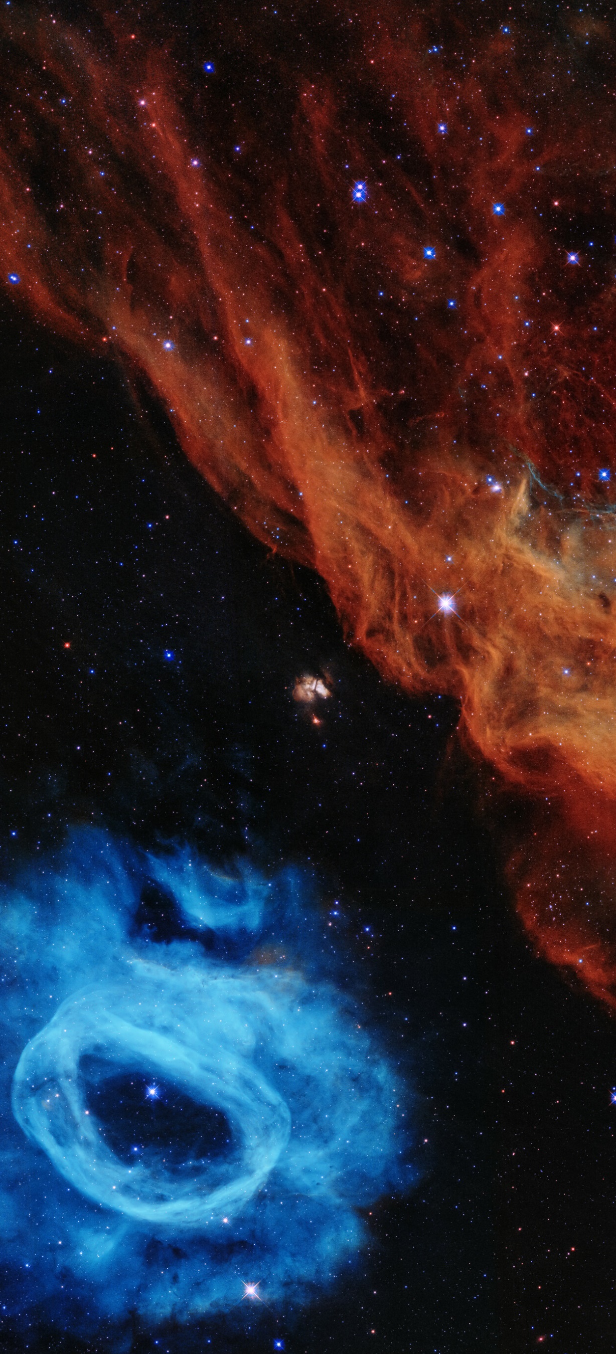 Sci Fi Nebula, Stars, Space, 1228x2700, Phone HD Wallpaper