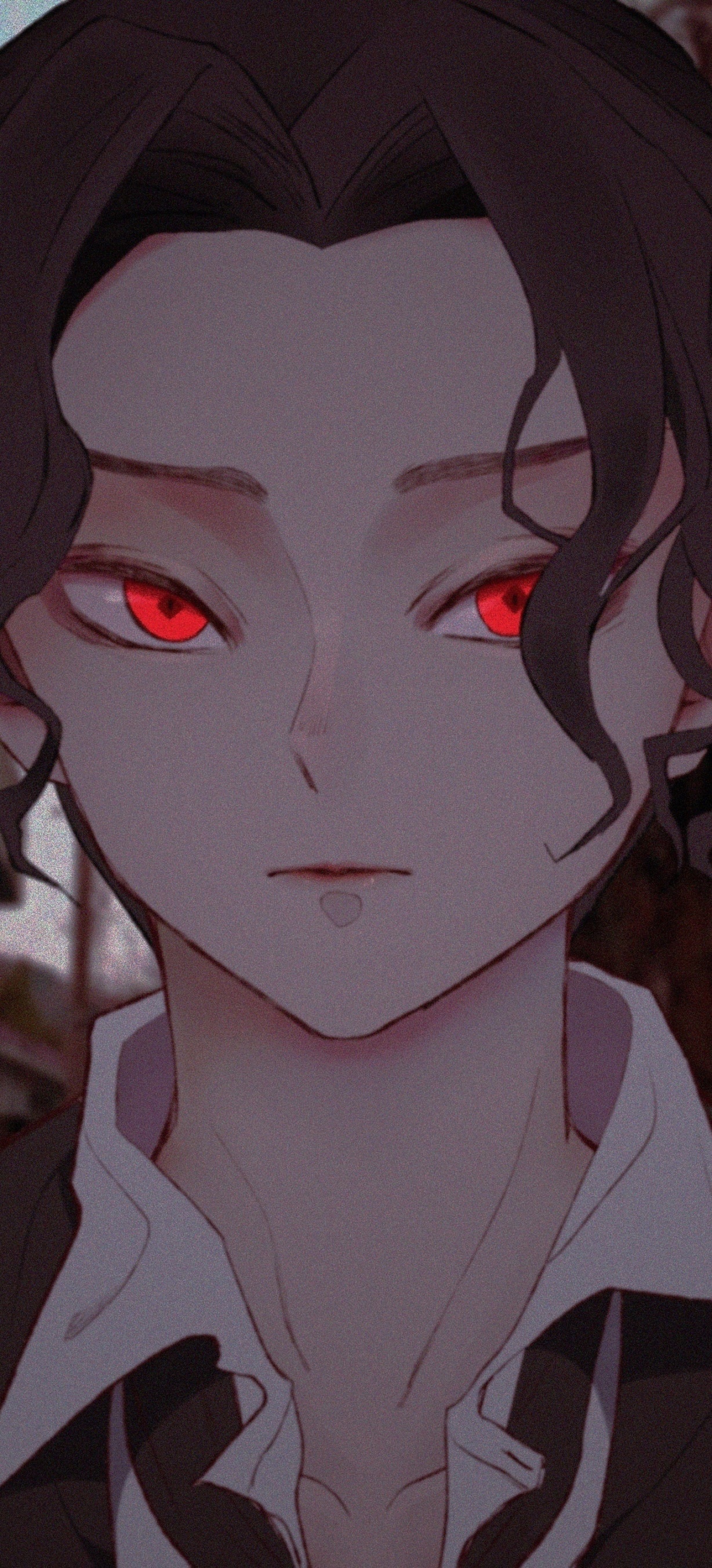 Anime Demon Slayer: Kimetsu no Yaiba, Muzan Kibutsuji, 1228x2700, Phone HD Wallpaper